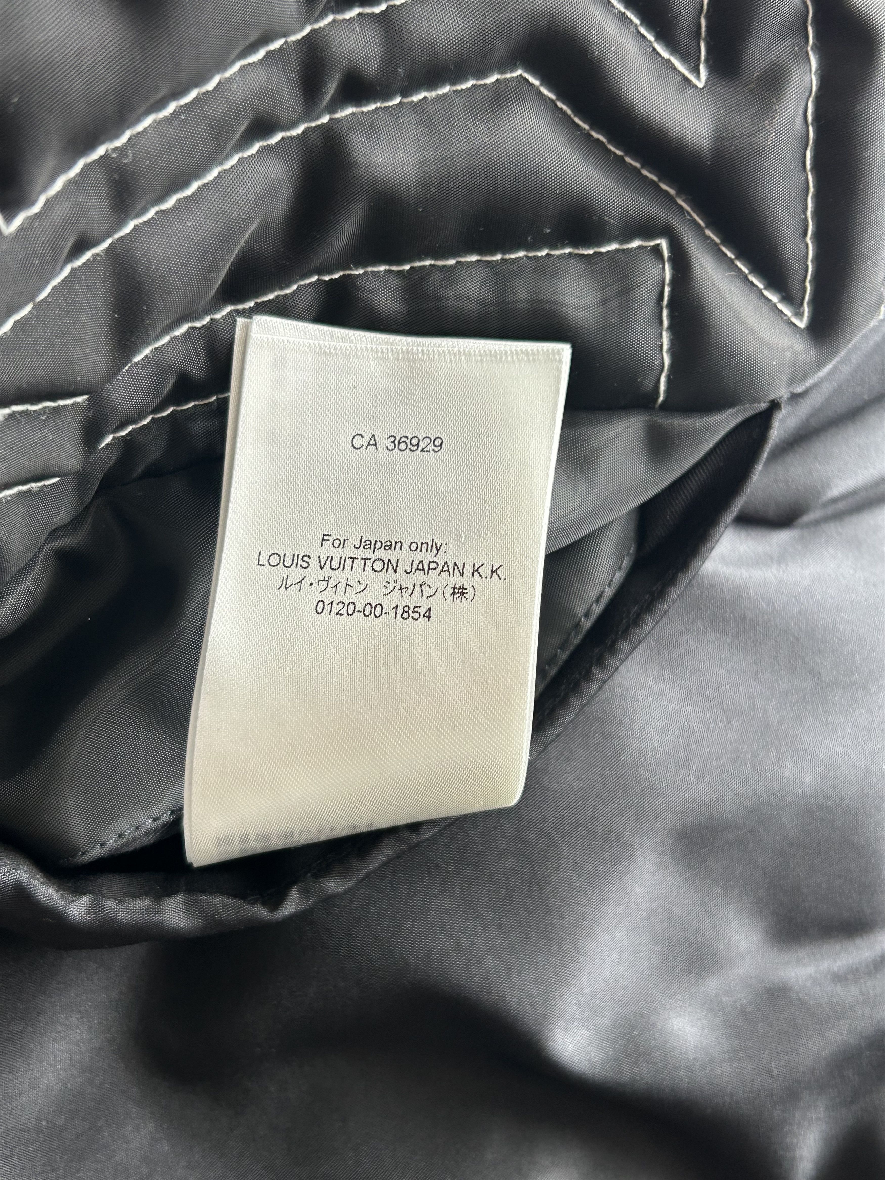 Louis Vuitton Louis Vuitton Black & White Snow Capsule Puffer Jacket Size US XL / EU 56 / 4 - 8 Thumbnail