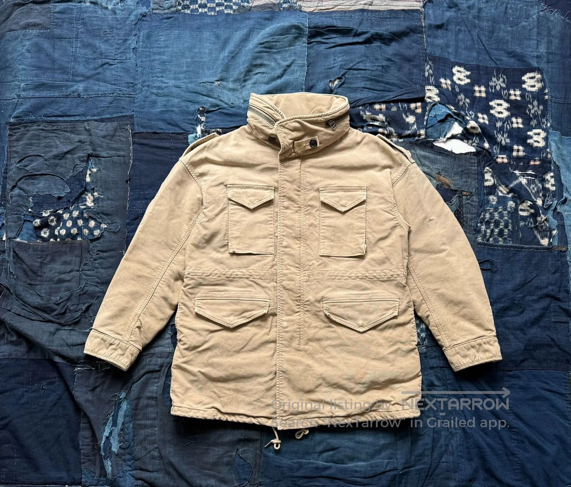 Visvim Vintage Beige Corduroy Jacket. Size US S / EU 44-46 / 1 - 1 Thumbnail