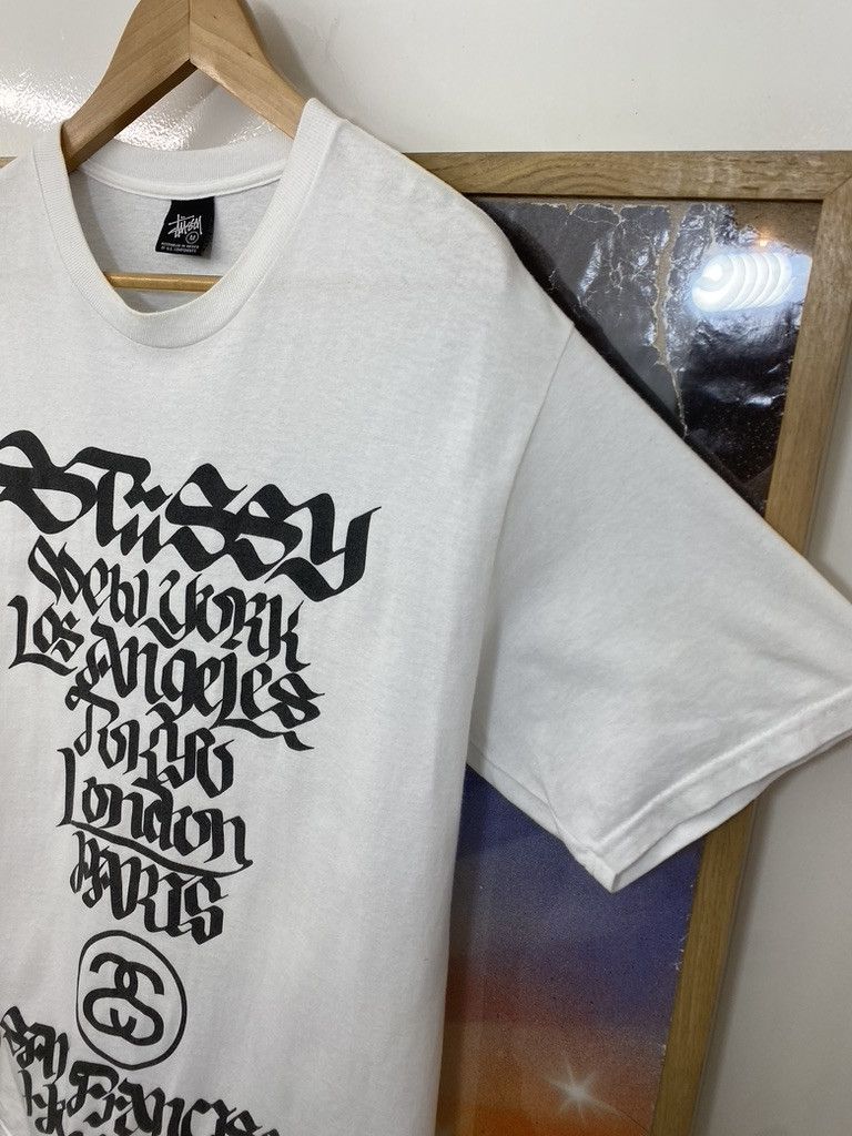 Stussy 2006 Stussy x Rostarr World Tour Project Artist Series Tee Size US M / EU 48-50 / 2 - 6 Thumbnail