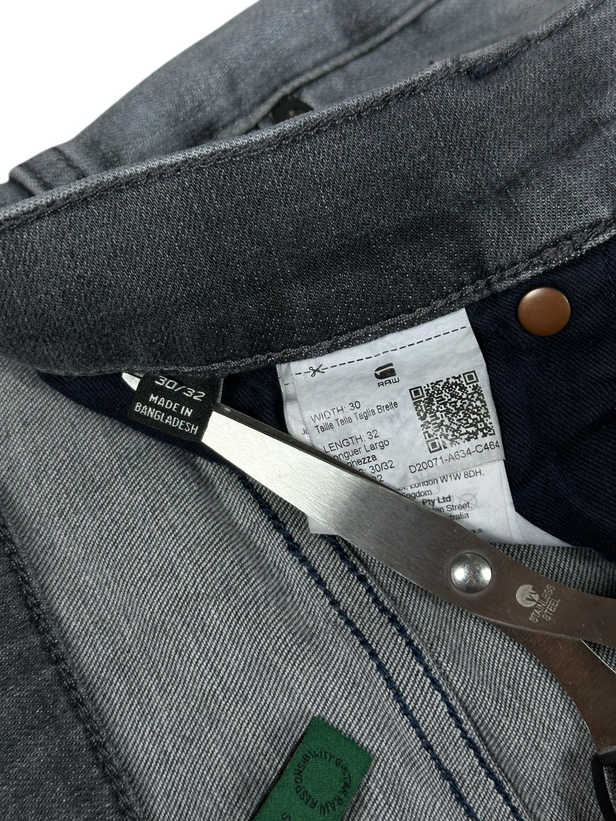 G-Star G-Star Raw Revend FWD Skinny Stretch Denim Jeans W30 L32 Size US 30 / EU 46 - 10 Thumbnail
