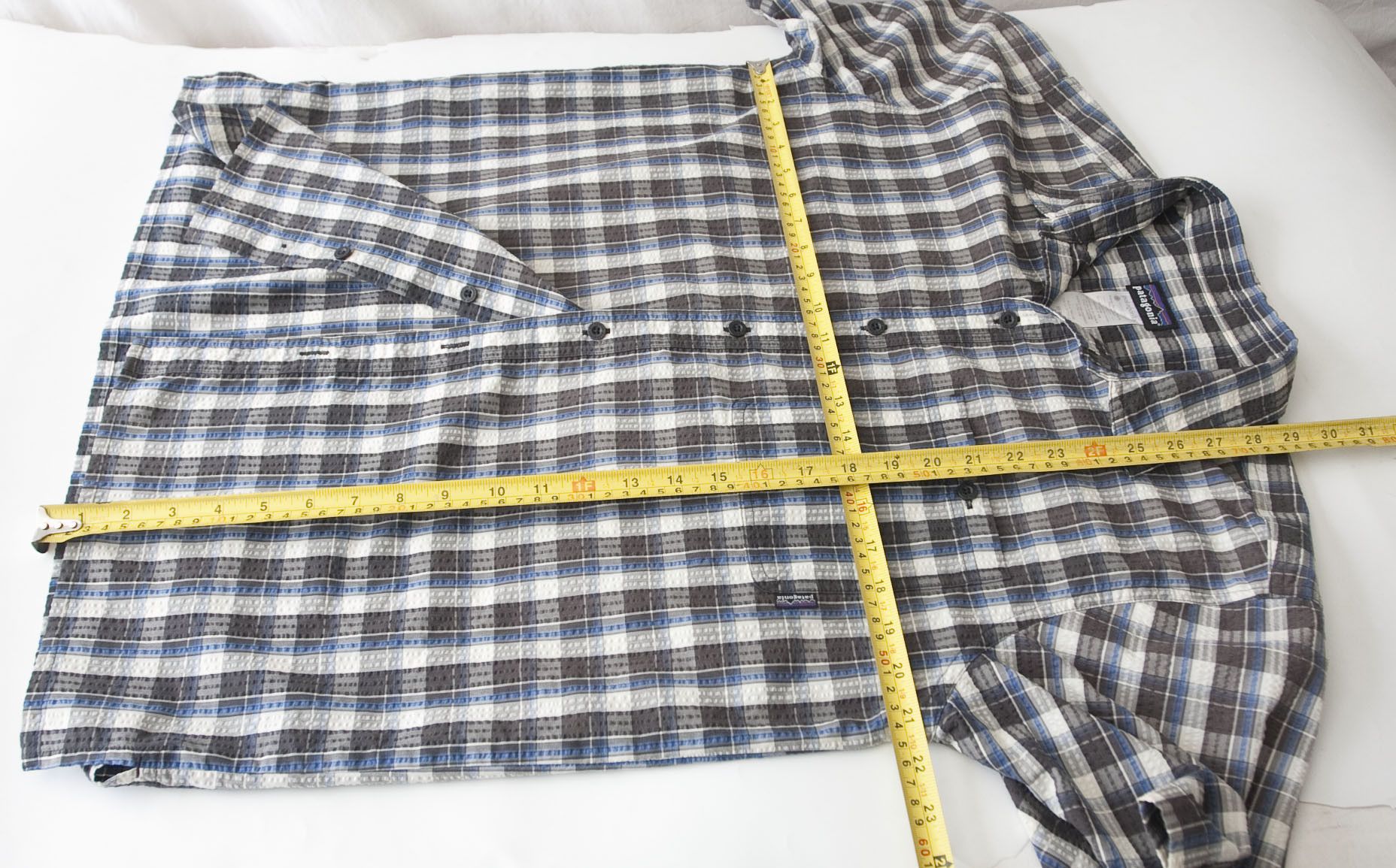 Hugo Boss Patagonia Shirt Short Sleeve Size M Plaid Size US L / EU 52-54 / 3 - 4 Thumbnail