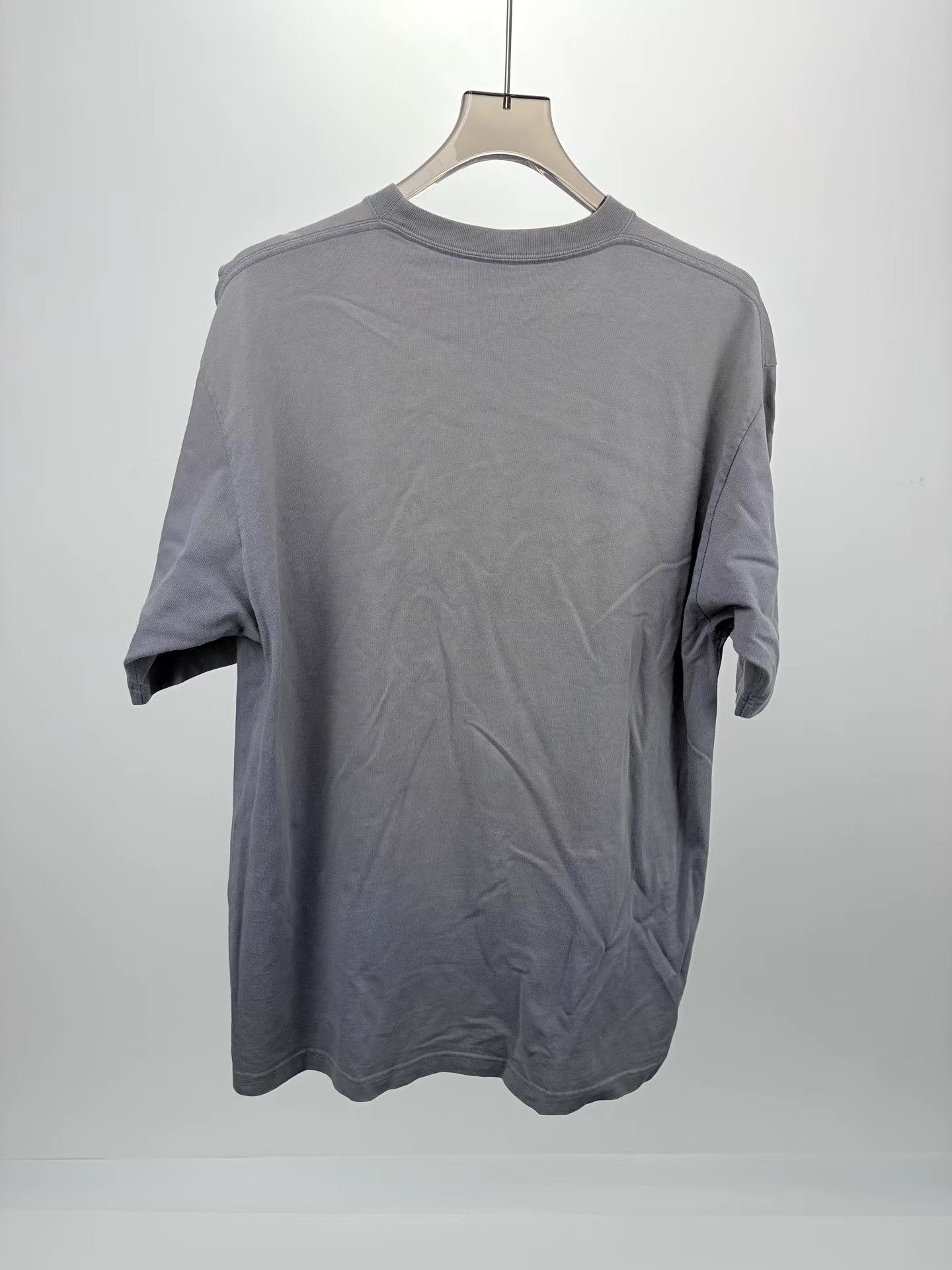 Balenciaga BALENCIAGA Gray Portrait Print Short Sleeve K1 Size US XS / EU 42 / 0 - 2 Thumbnail