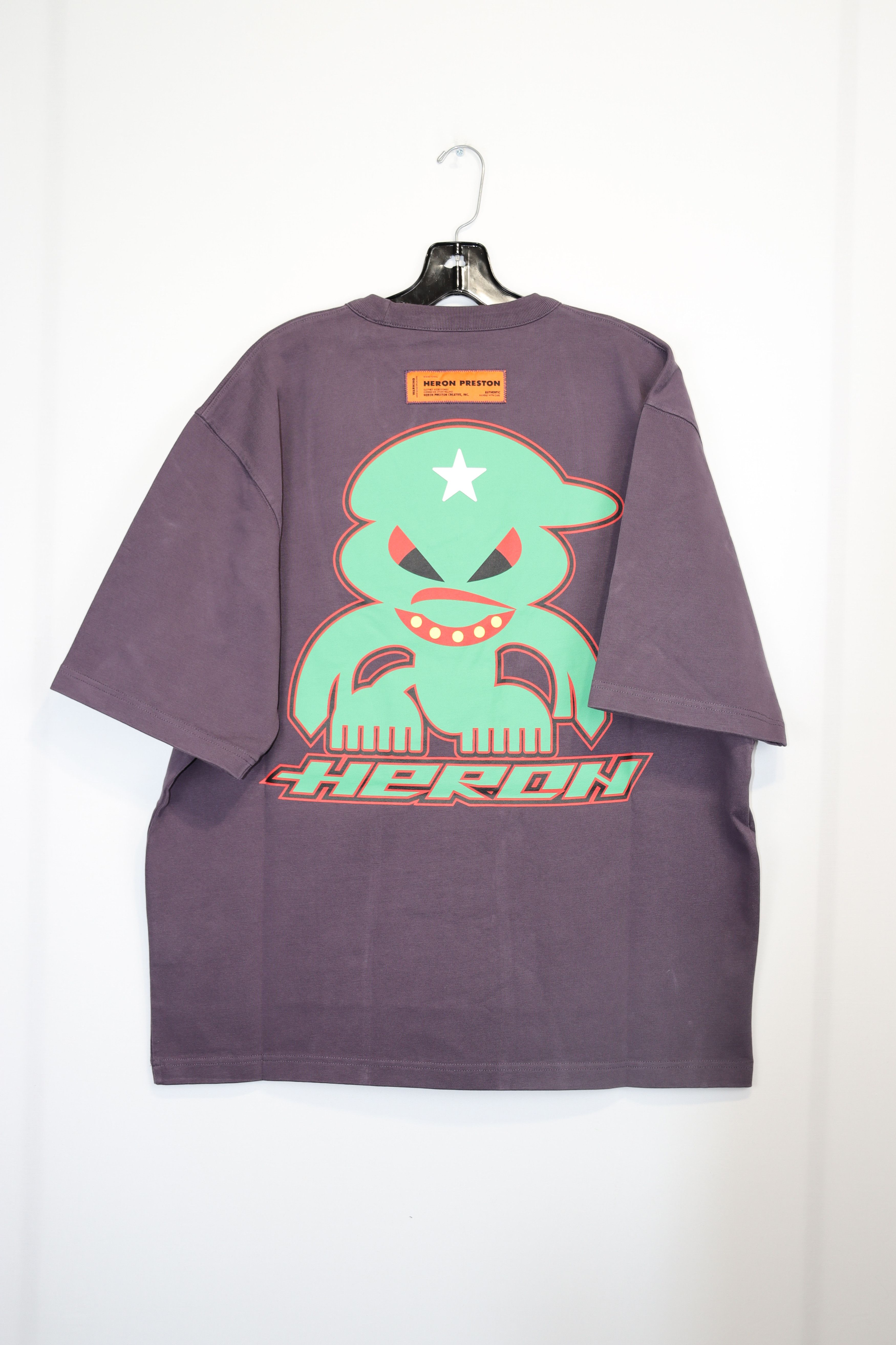 Heron Preston o1rshd1 Monster SS Tee in Purple/Green Size US L / EU 52-54 / 3 - 10 Thumbnail