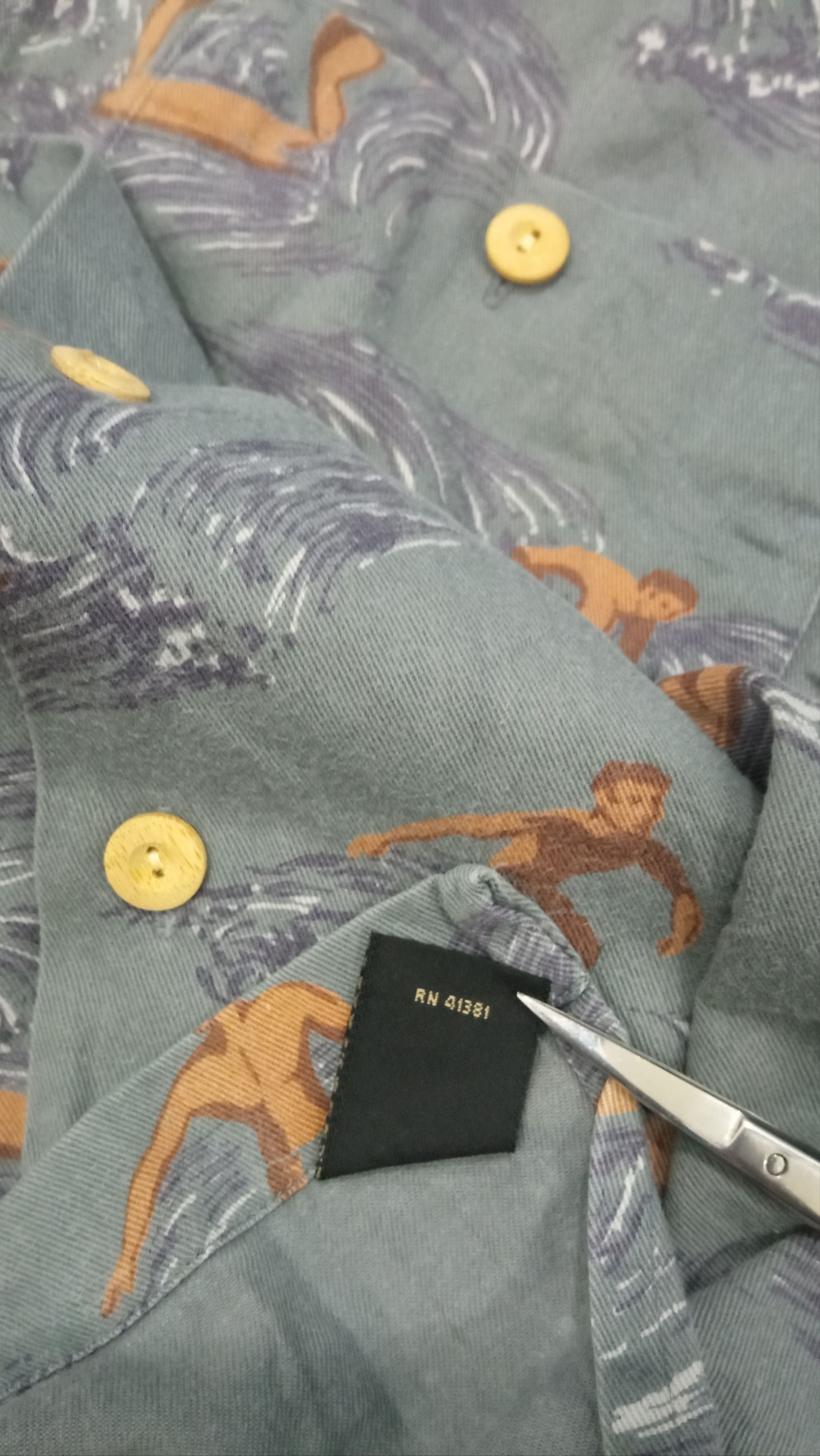 RRL Ralph Lauren × Ralph Lauren 🔥🔥RRL Ralph Lauren Full Print Hawaii Motif Shirt Size US L / EU 52-54 / 3 - 24 Thumbnail