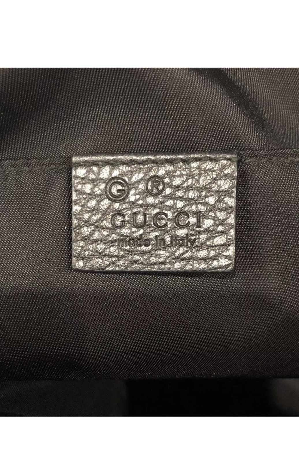 Gucci Gucci Black GG Nylon Drawstring Backpack Size ONE SIZE - 9 Thumbnail