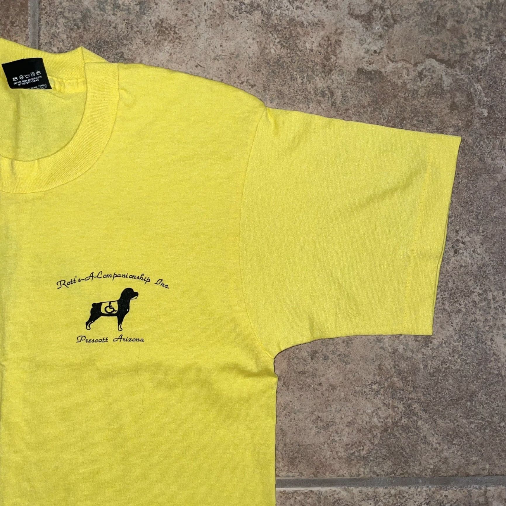 Vintage VINTAGE Screen Stars Best T-Shirt Men's Yellow M Stitch USA Screen Stars Best Shirt Adult Medium Mens Size US M / EU 48-50 / 2 - 4 Thumbnail