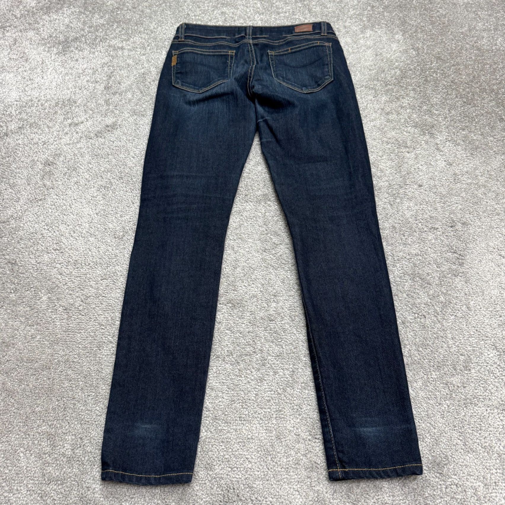 Paige VINTAGE Paige Verdugo Skinny Denim Jeans Womens 27 Blue Low Rise Stretch 29x30 Size 27" / US 4 / IT 40 - 2 Thumbnail