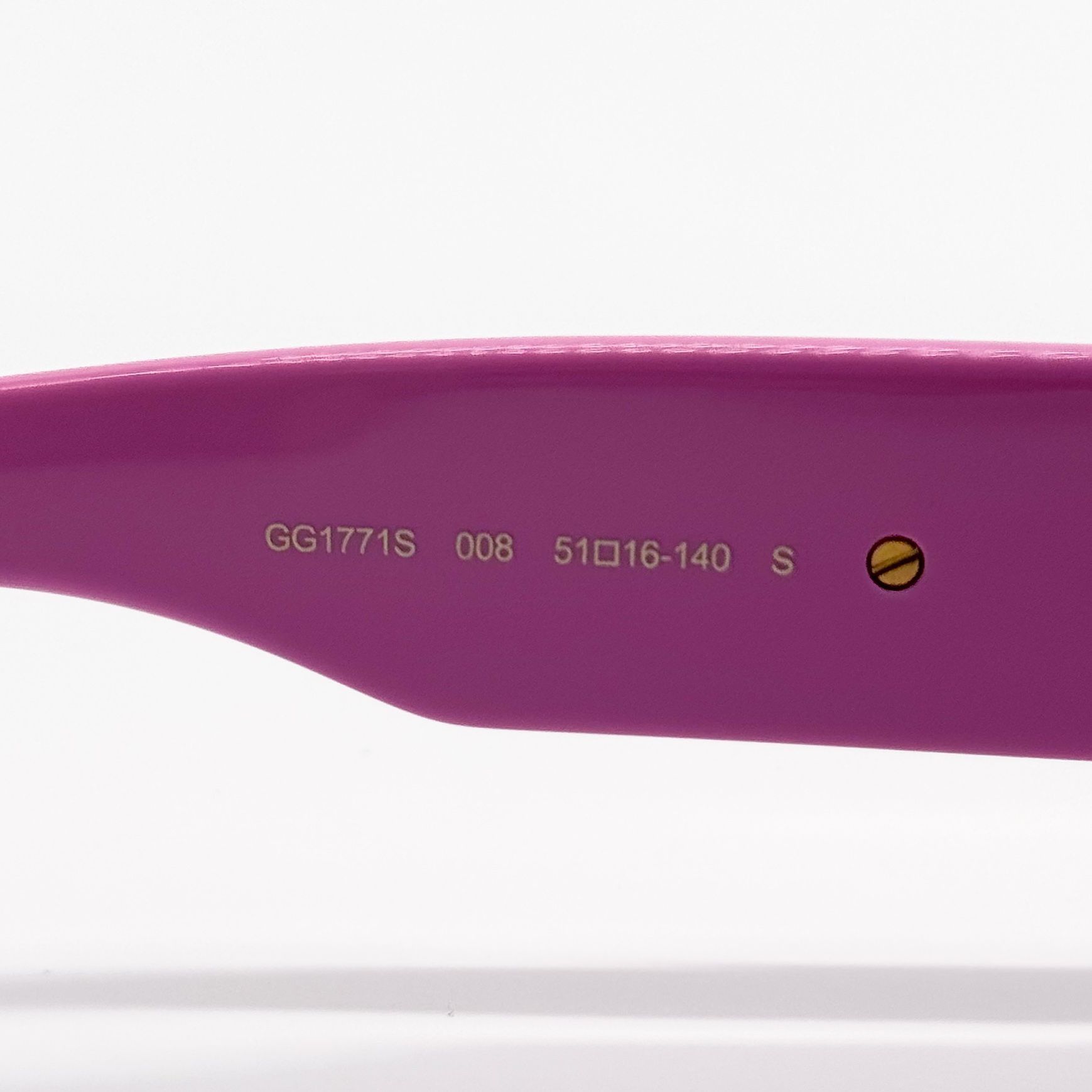 Gucci NEW GUCCI SUNGLASSES GG1771S 008 PINK WOMEN EYEWEAR GUCCI Size ONE SIZE - 10 Thumbnail