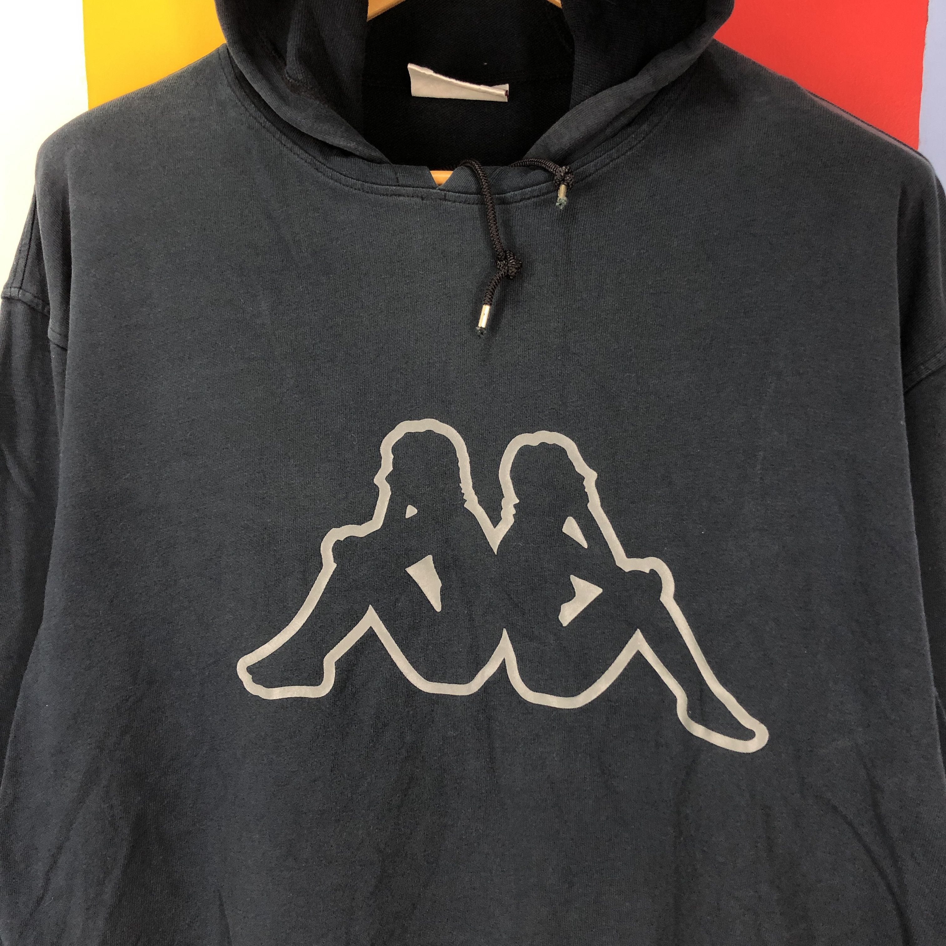 Kappa KAPPA Navy Blue Hoodie Pullover #1051/AK Size US L / EU 52-54 / 3 - 2 Thumbnail