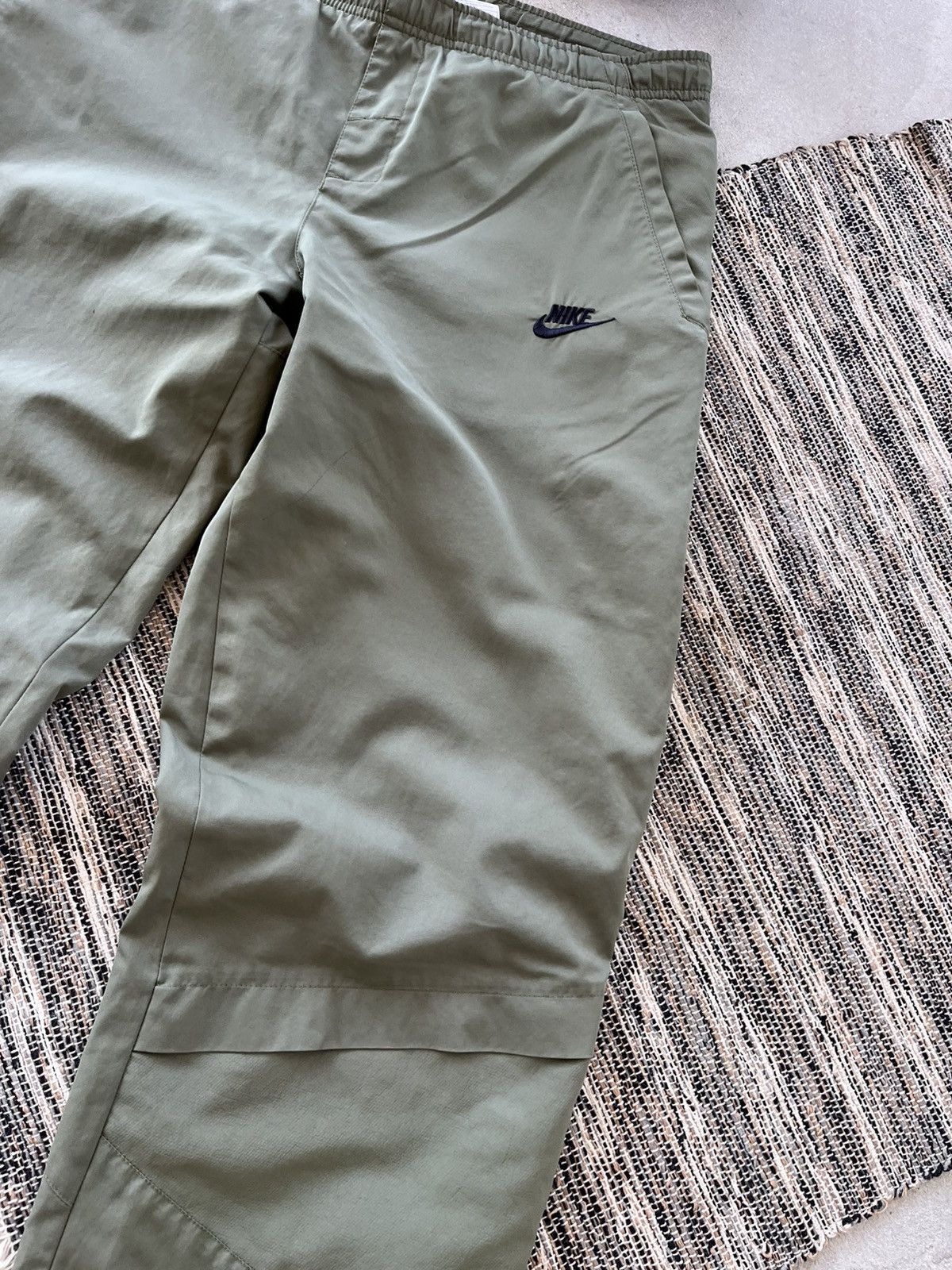 Nike Vintage Nike Sweatpants Track Pants Green Y2K Avantgarde Size US 36 / EU 52 - 6 Thumbnail