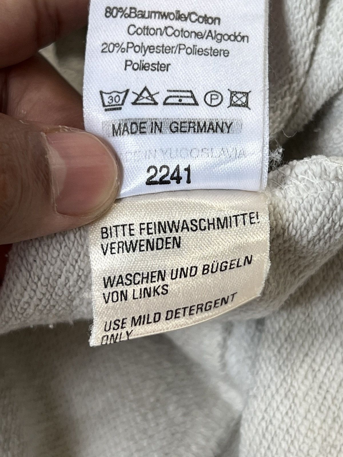 Adidas Adidas Deutschland Germany Pullover Hoodie Vintage Size US XL / EU 56 / 4 - 14 Thumbnail