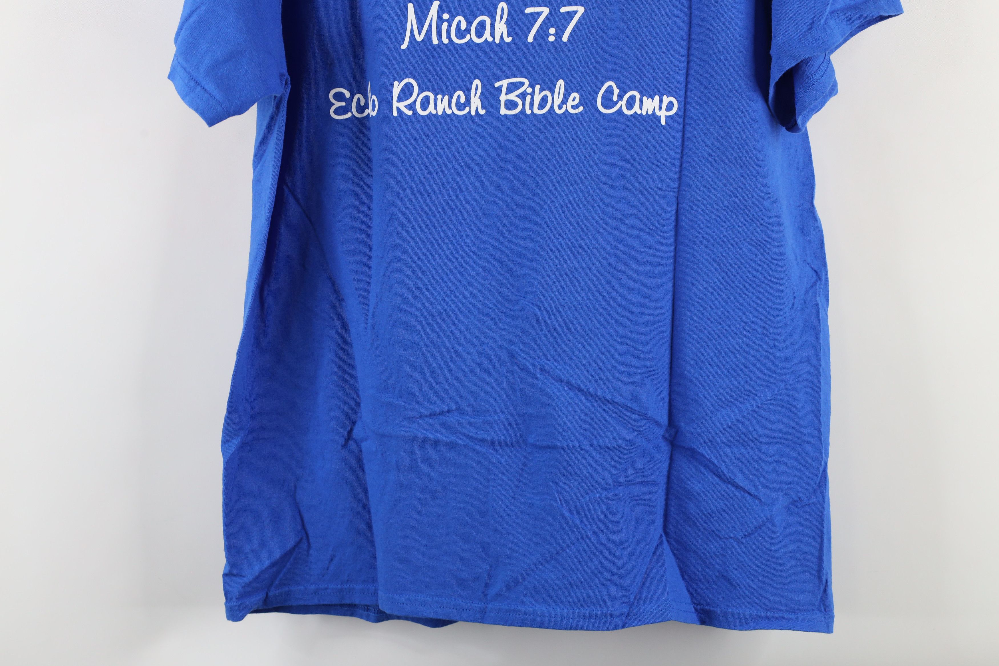 Vintage Vintage Echo Ranch Bible Camp Short Sleeve T-Shirt Blue Size US L / EU 52-54 / 3 - 11 Thumbnail