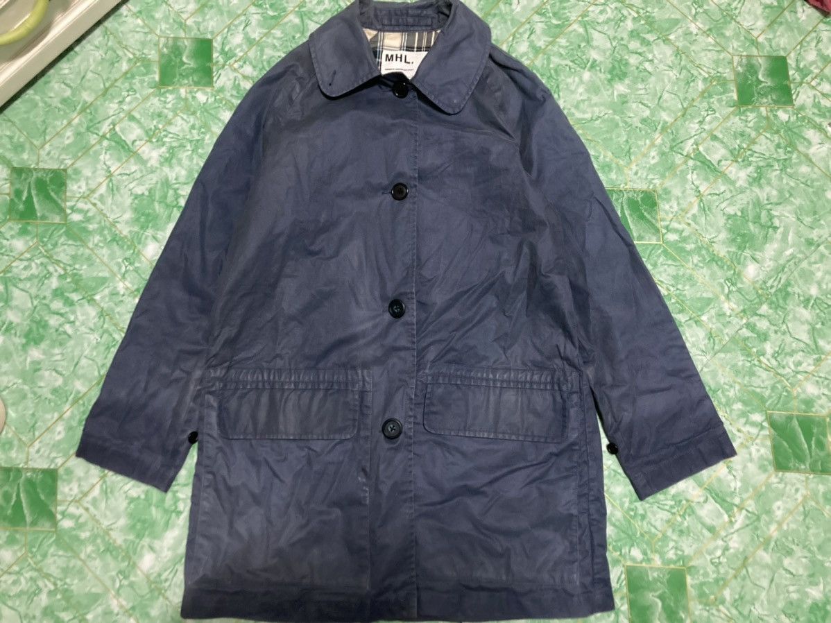 image of Mhi Vintage Margaret Howell Parka Coast in Navy, Men's (Size XS)