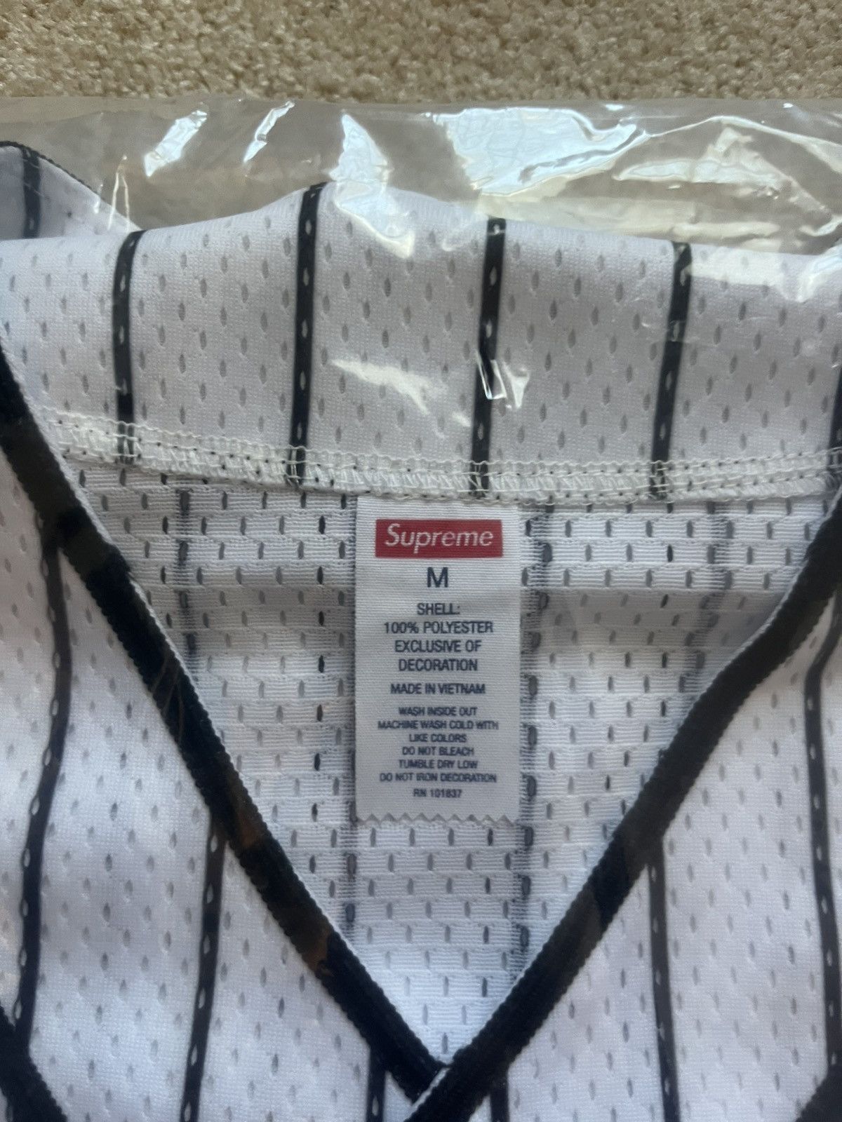 Supreme Supreme home run baseball jersey Size US M / EU 48-50 / 2 - 5 Thumbnail