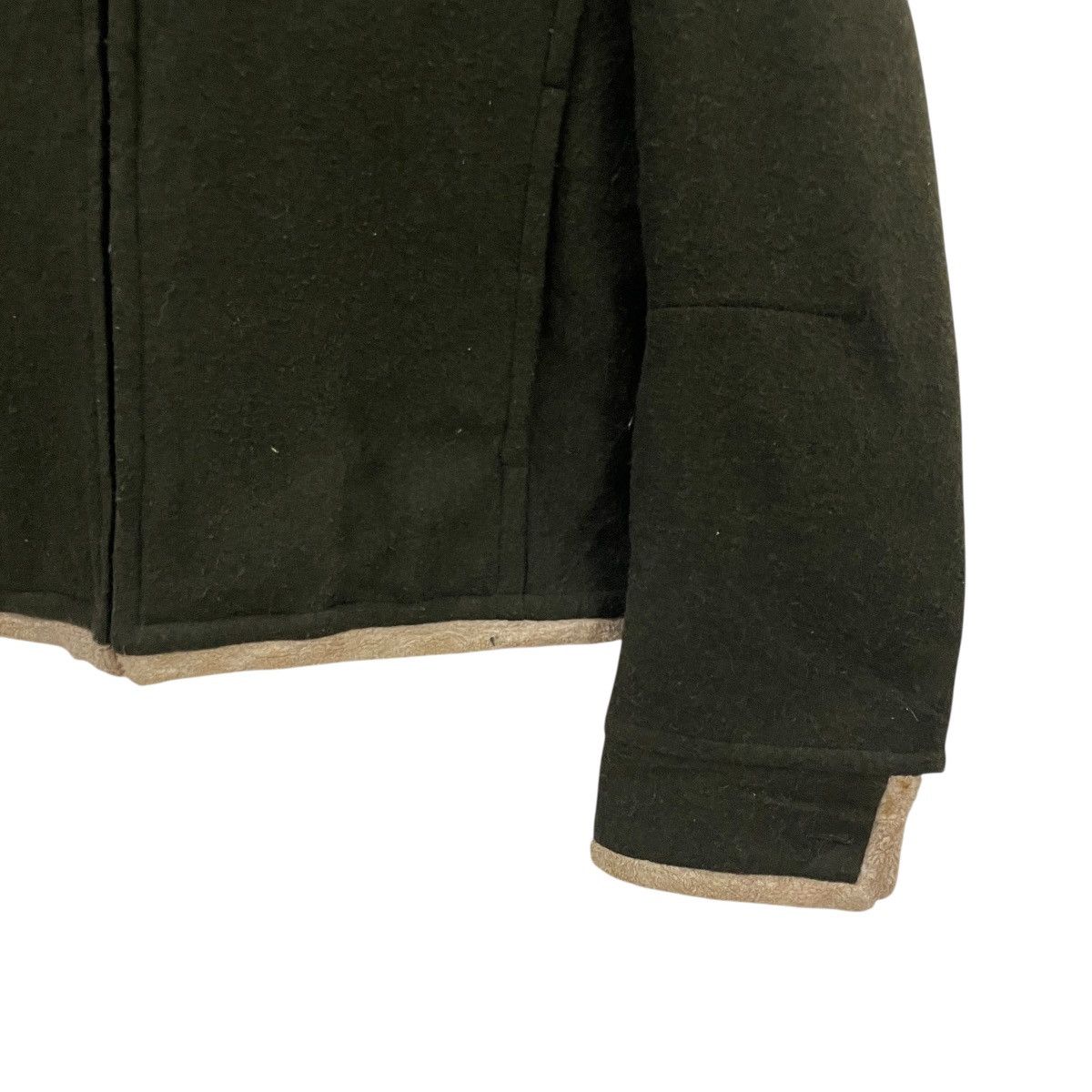 Ermenegildo Zegna Vintage Ez By Zegna Sherpa Fleece Jacket Size US L / EU 52-54 / 3 - 3 Thumbnail
