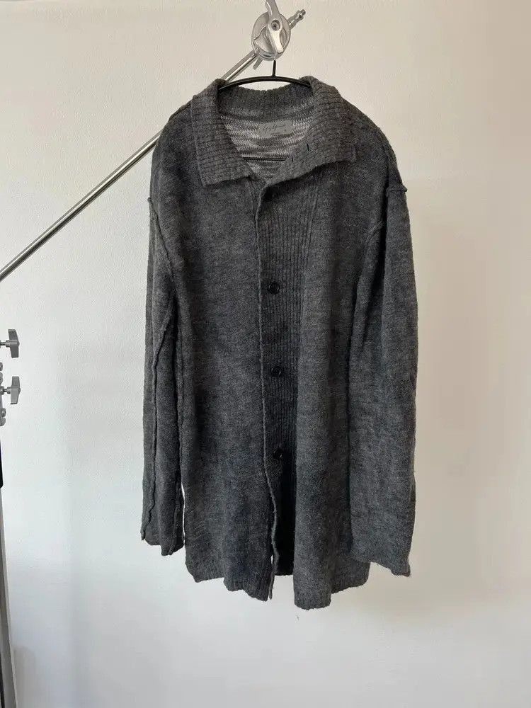 Yohji Yamamoto Yohji Yamamoto Pour Homme Unevenness Cardigan Jacket-2505 Size US L / EU 52-54 / 3 - 2 Thumbnail