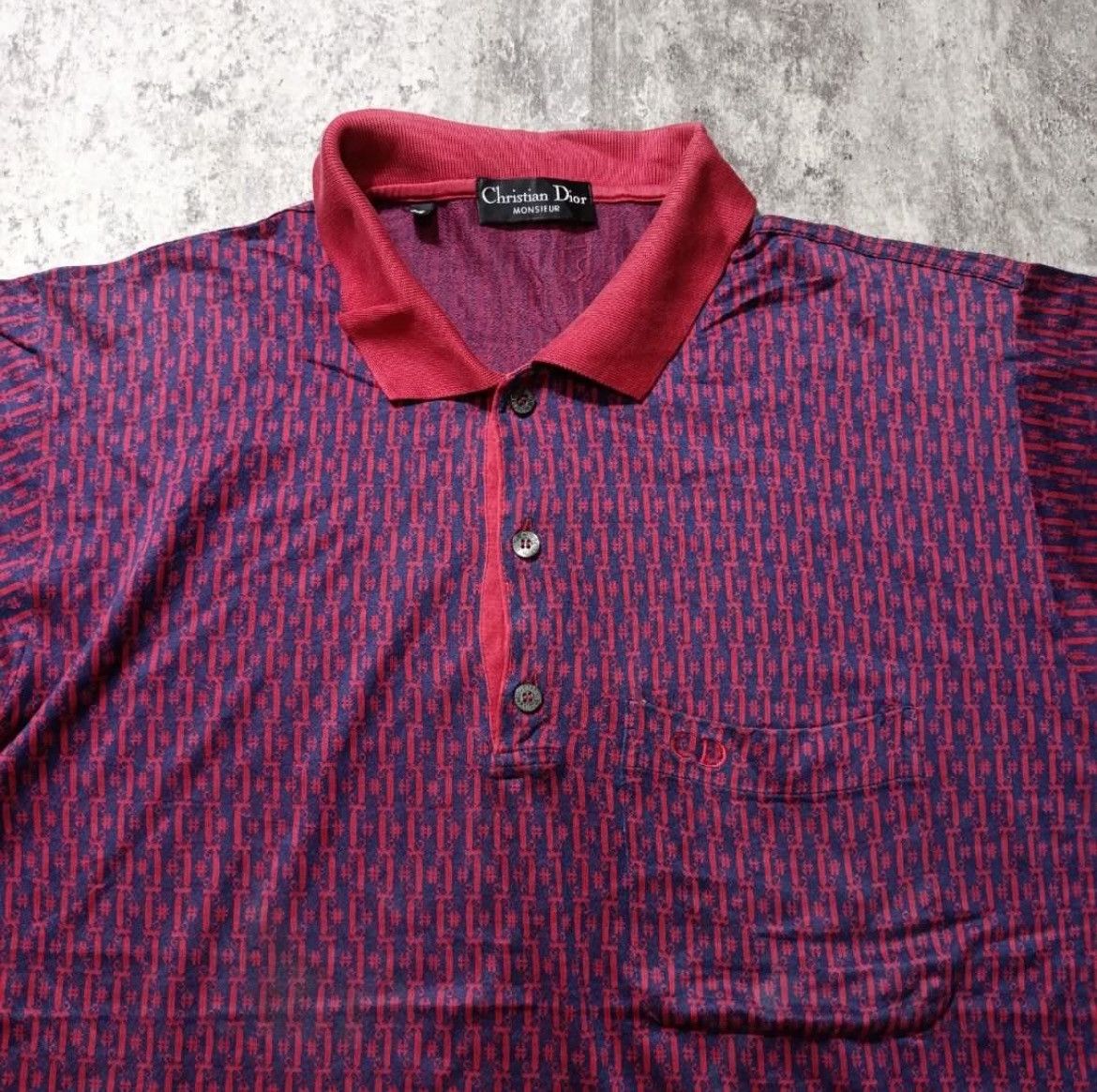 Christian Dior Monsieur Christian Dior Small Logo Polo Shirt Size US M / EU 48-50 / 2 - 3 Thumbnail