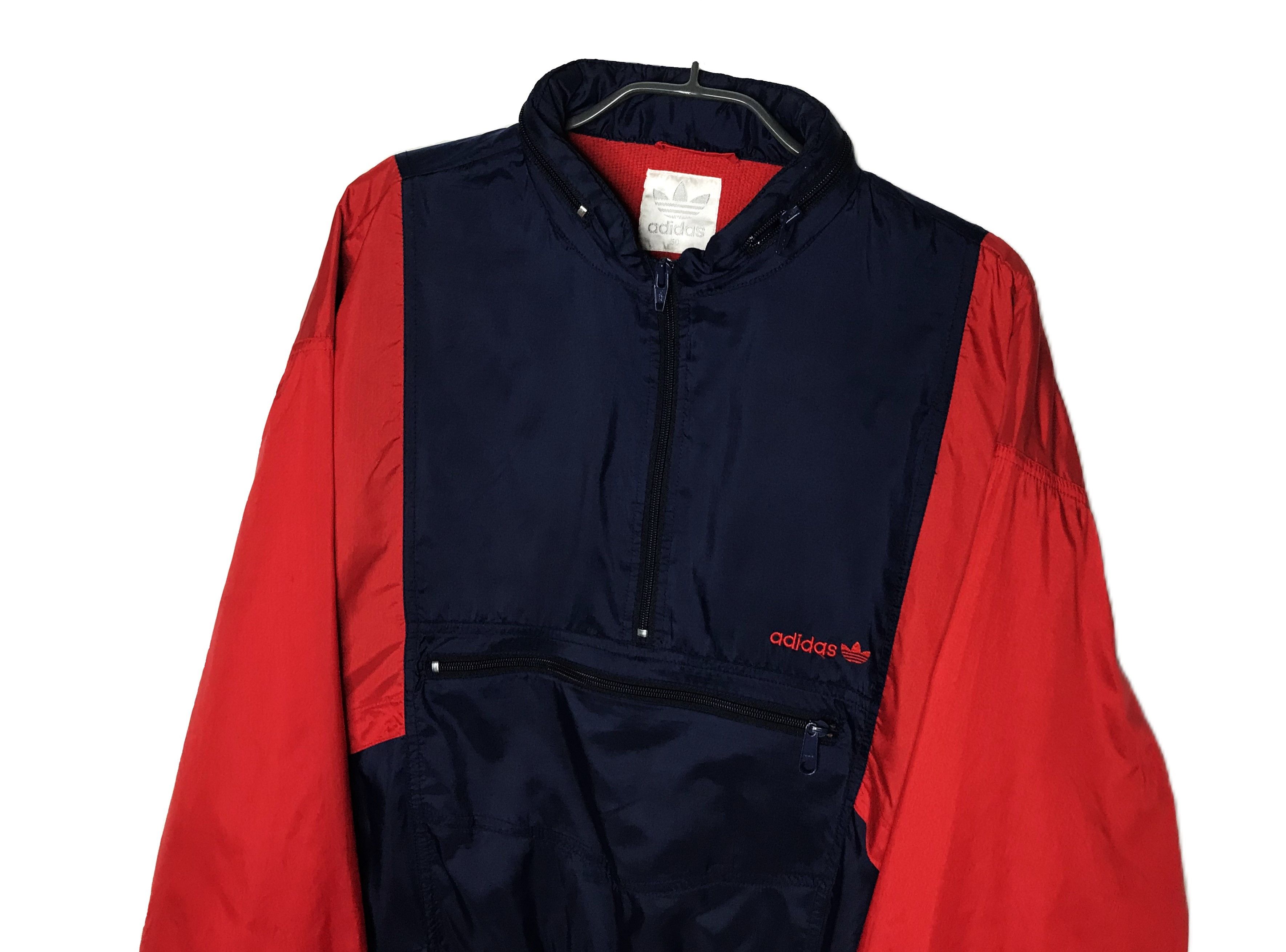 Adidas Adidas Vintage 1/3 Zip Jacket Pullover Mens Sz M Size US M / EU 48-50 / 2 - 4 Thumbnail