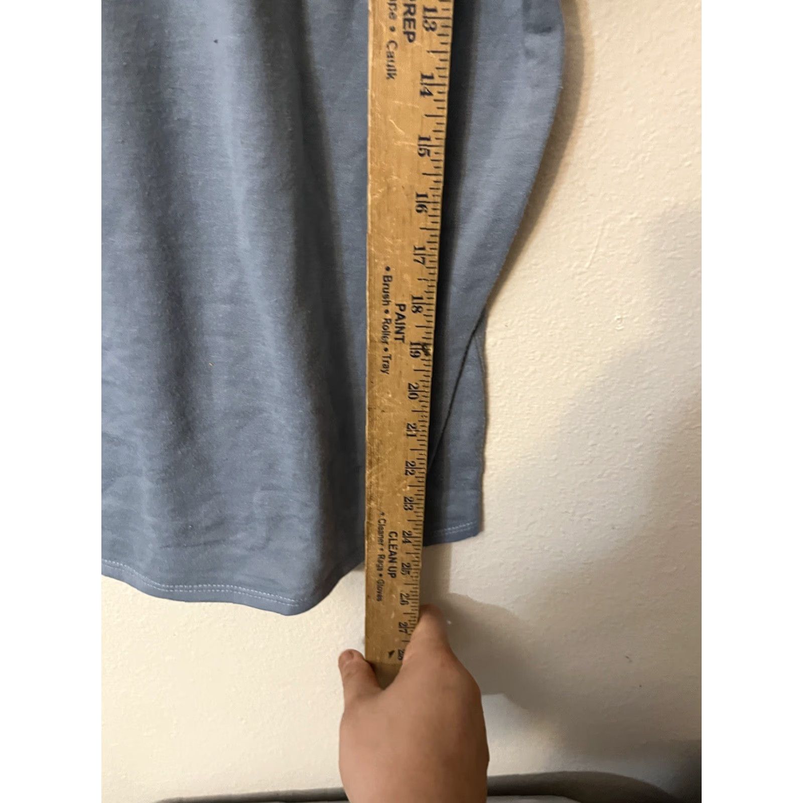 Lucky Brand Lucky Brand Sleepshirt Shirt Women L Blue Solid Long Sleeve Stars Lounge Nightgown Sleepshirt Size L / US 10 / IT 46 - 4 Thumbnail