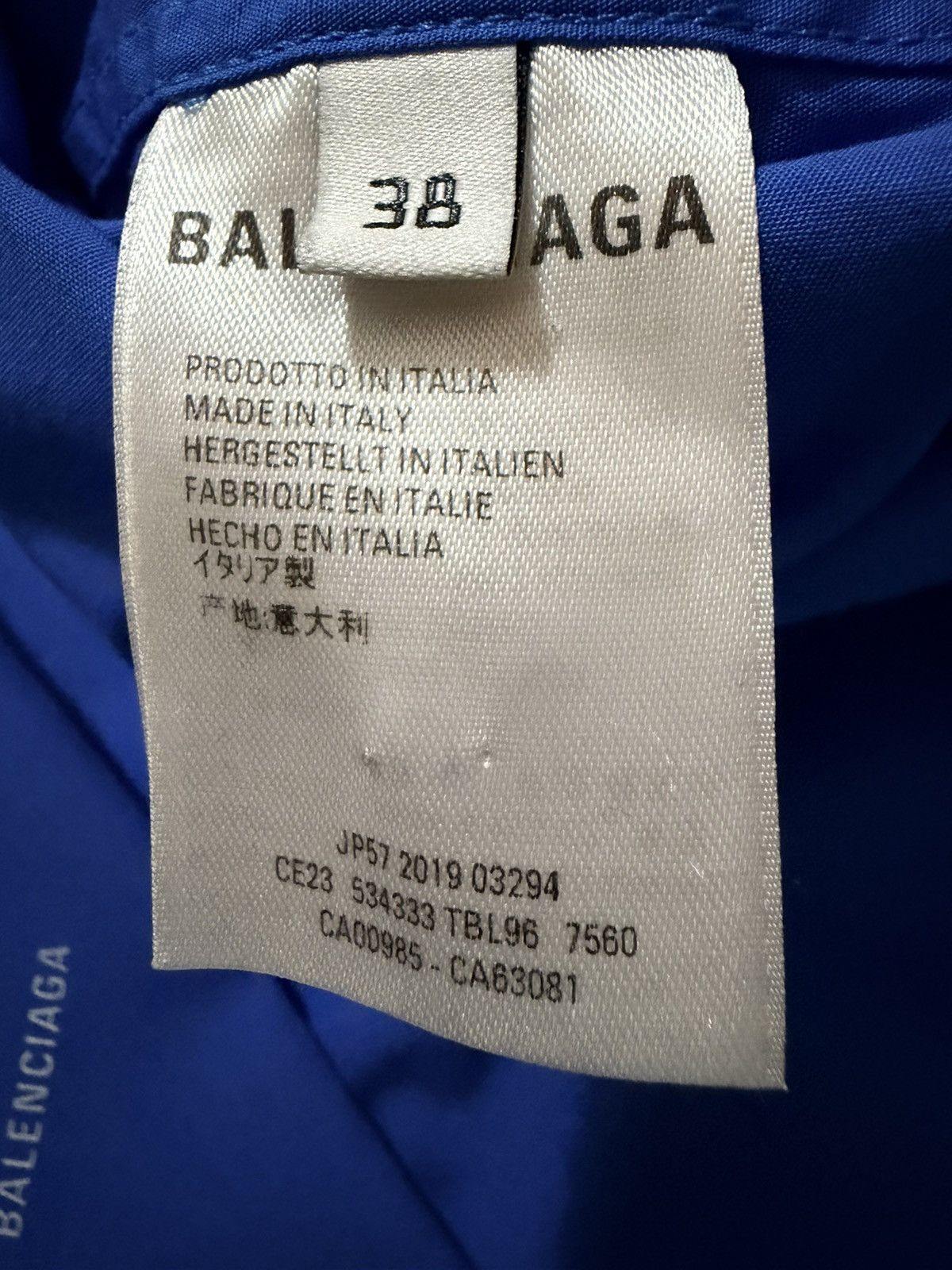 Balenciaga Balenciaga Size US L / EU 52-54 / 3 - 4 Thumbnail