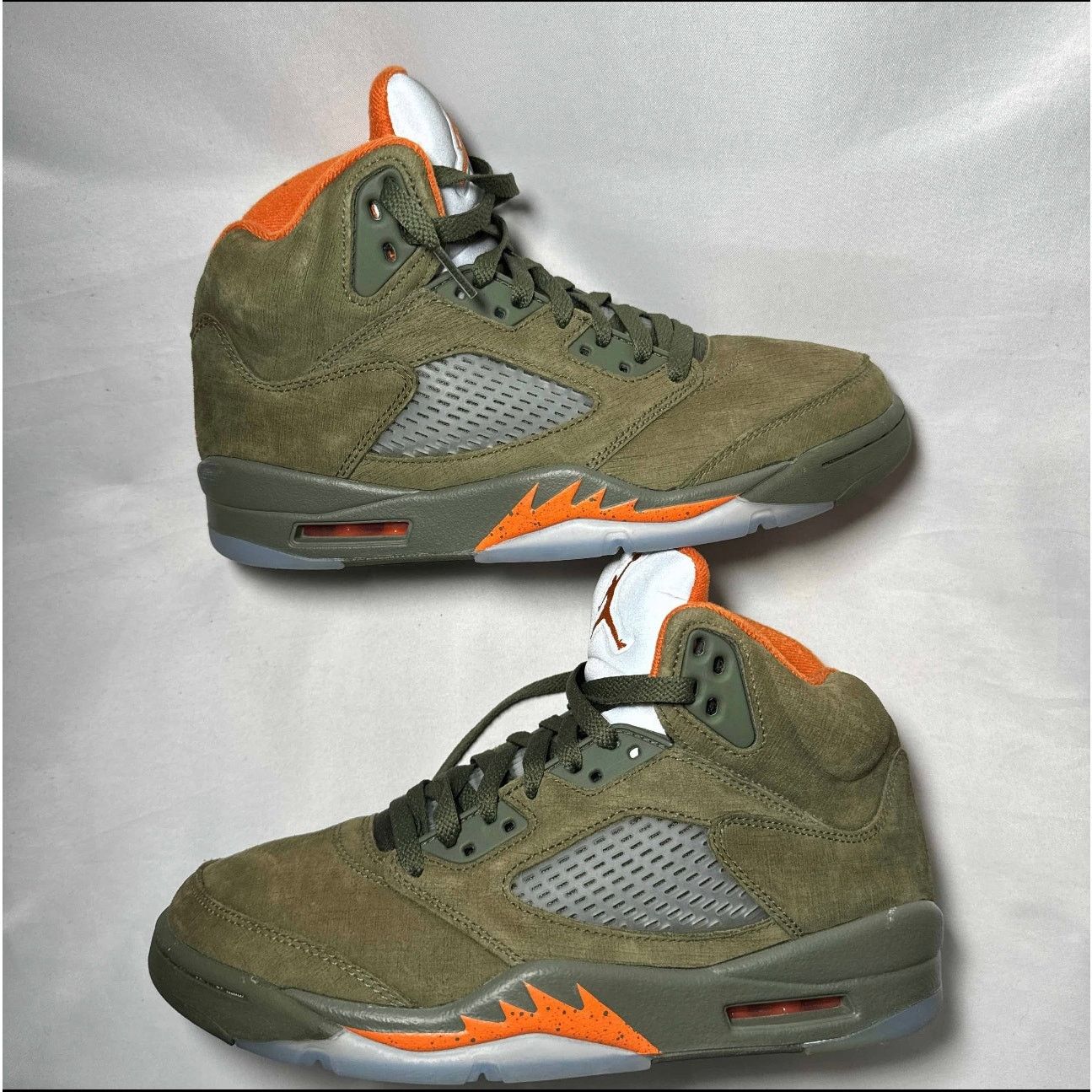 Jordan Brand × Nike Size 8 - Air Jordan 5 Retro Olive 2024Men's Shoes Ships Now Size US 8 / EU 41 - 2 Thumbnail