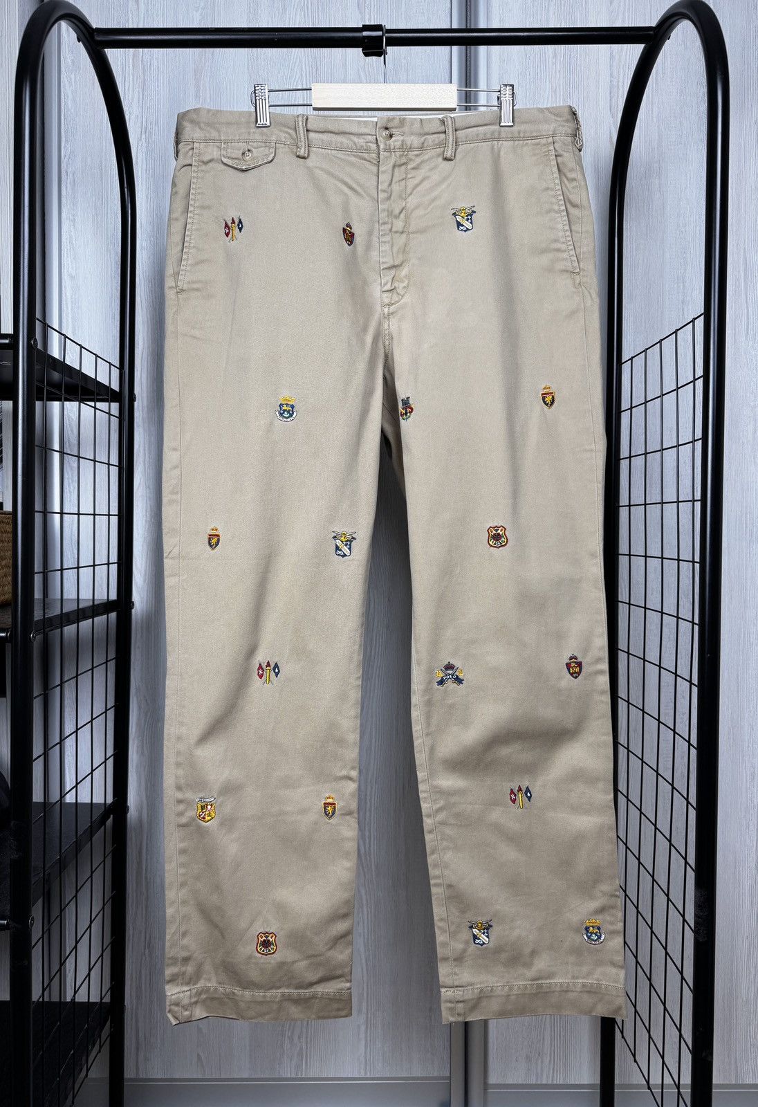 Polo Ralph Lauren Polo Ralph Lauren Classic Straight Fit Twill All Over Flags Size US 38 / EU 54 - 1 Thumbnail