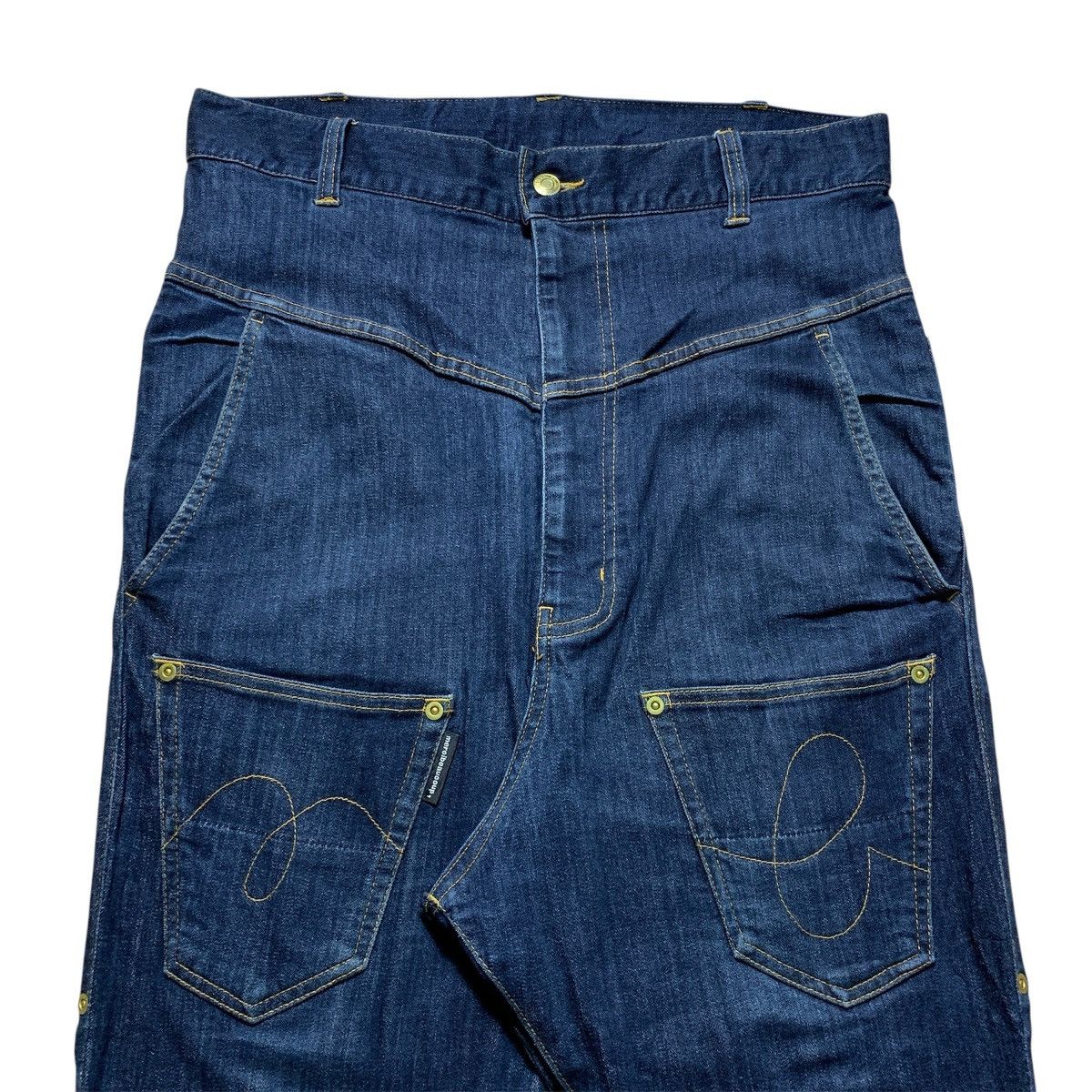 Issey Miyake Vintage Mercibeaucoup Issey Miyake Drop Crotch Pants Size US 33 - 3 Thumbnail