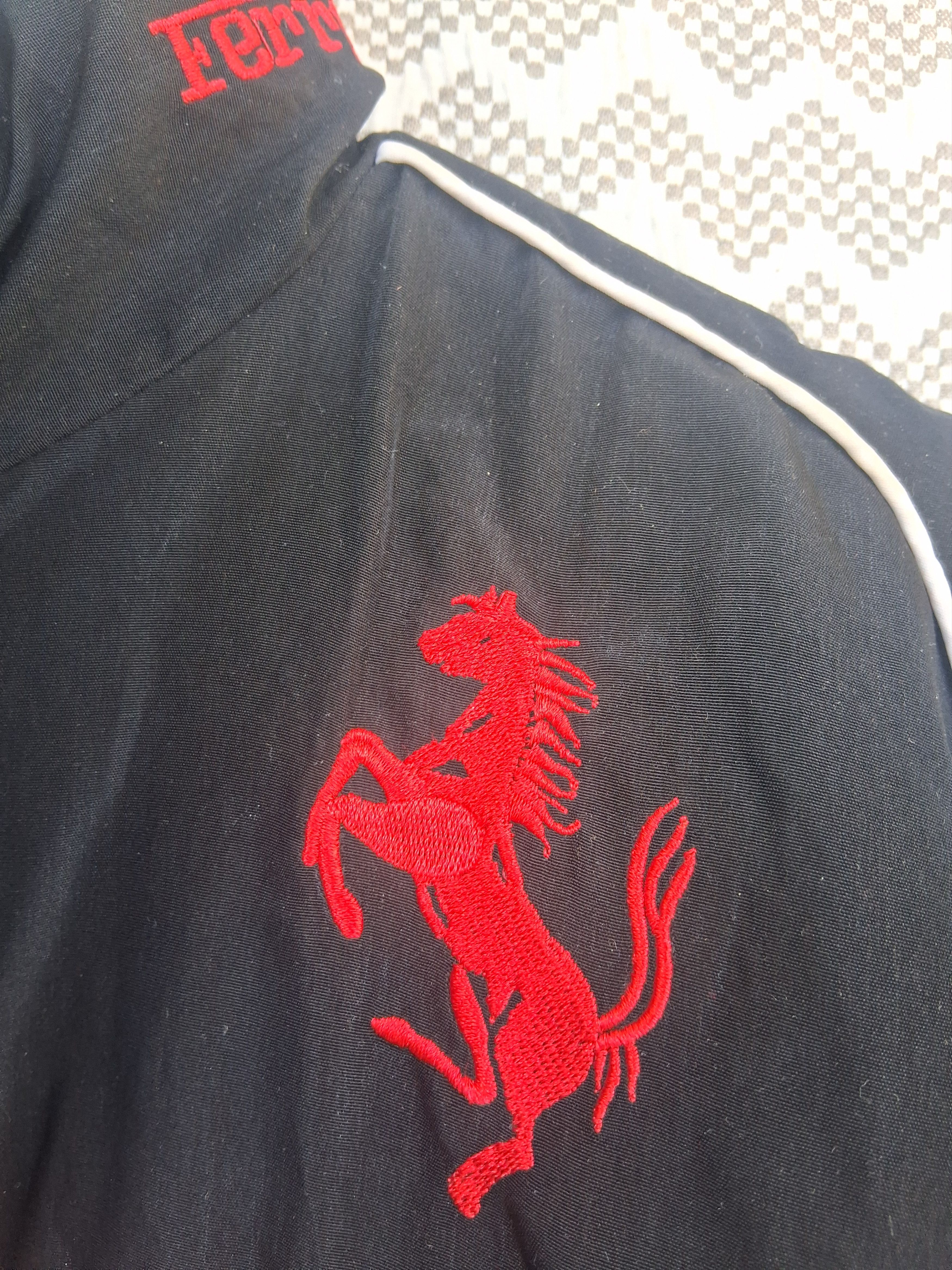 Ferrari Ferrari Racing Jacket with Vodafoen Sponsor Logo from 1990s Size US XS / EU 42 / 0 - 8 Thumbnail