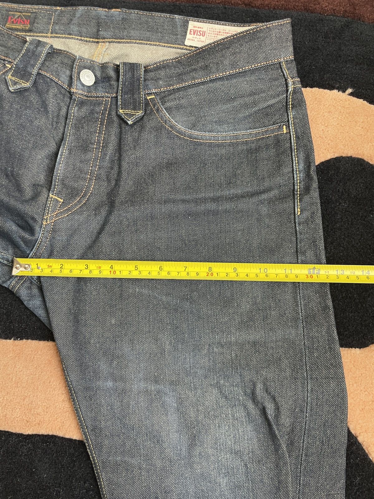 Evisu × Vintage evisu WIFI embroidery daicock style denim jeans size：32x34 Size US 32 / EU 48 - 14 Thumbnail