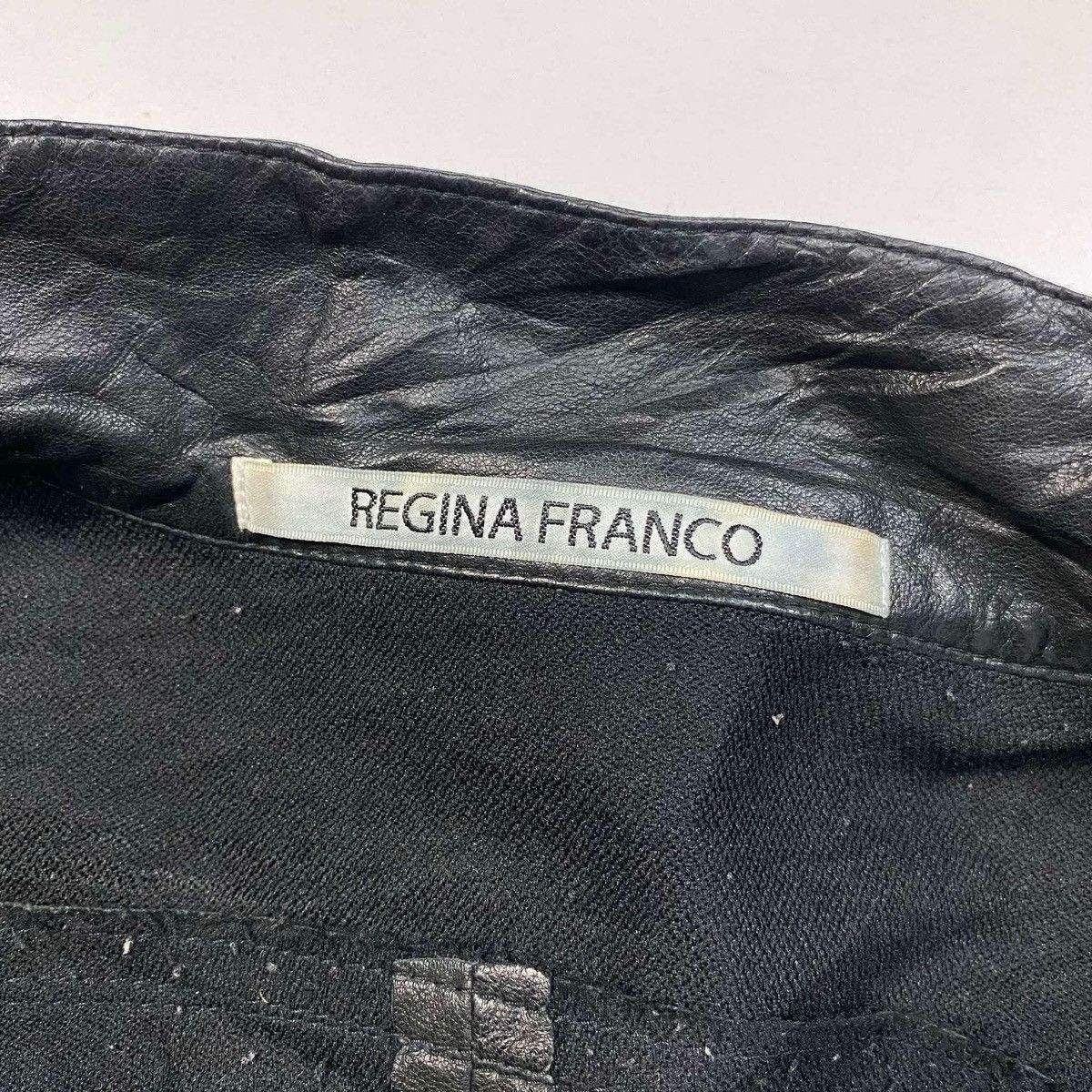 Other Archive Regina Franco Leather Double Zip Jacket (CCP Alt) Size US M / EU 48-50 / 2 - 5 Thumbnail