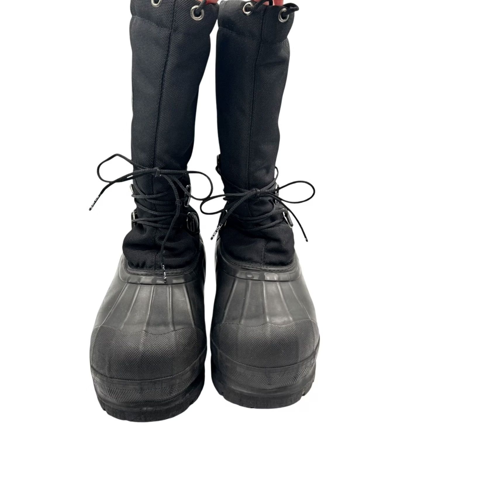 Vintage LaCrosse Winter Boots Men’s Size 5 Arctic Rubber/Nylon Rubber Felt Lined Black 5 Mens Boots Winter Arctic LaCrosse Shoes Size US 5 / EU 37 - 2 Thumbnail