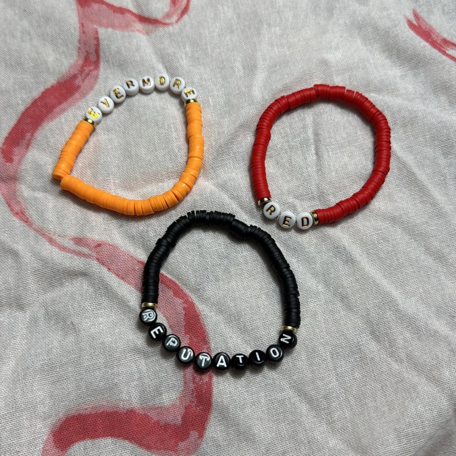 Designer Colorful Beaded Bracelets Set friendship bracelets Size ONE SIZE - 2 Thumbnail