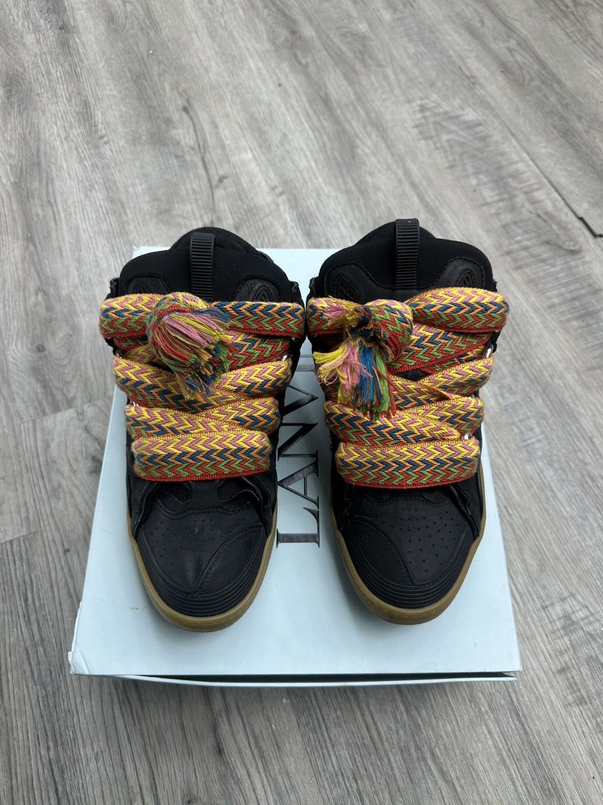 Lanvin Lanvin Curb Sneaker Black Size US 10 / EU 43 - 4 Thumbnail