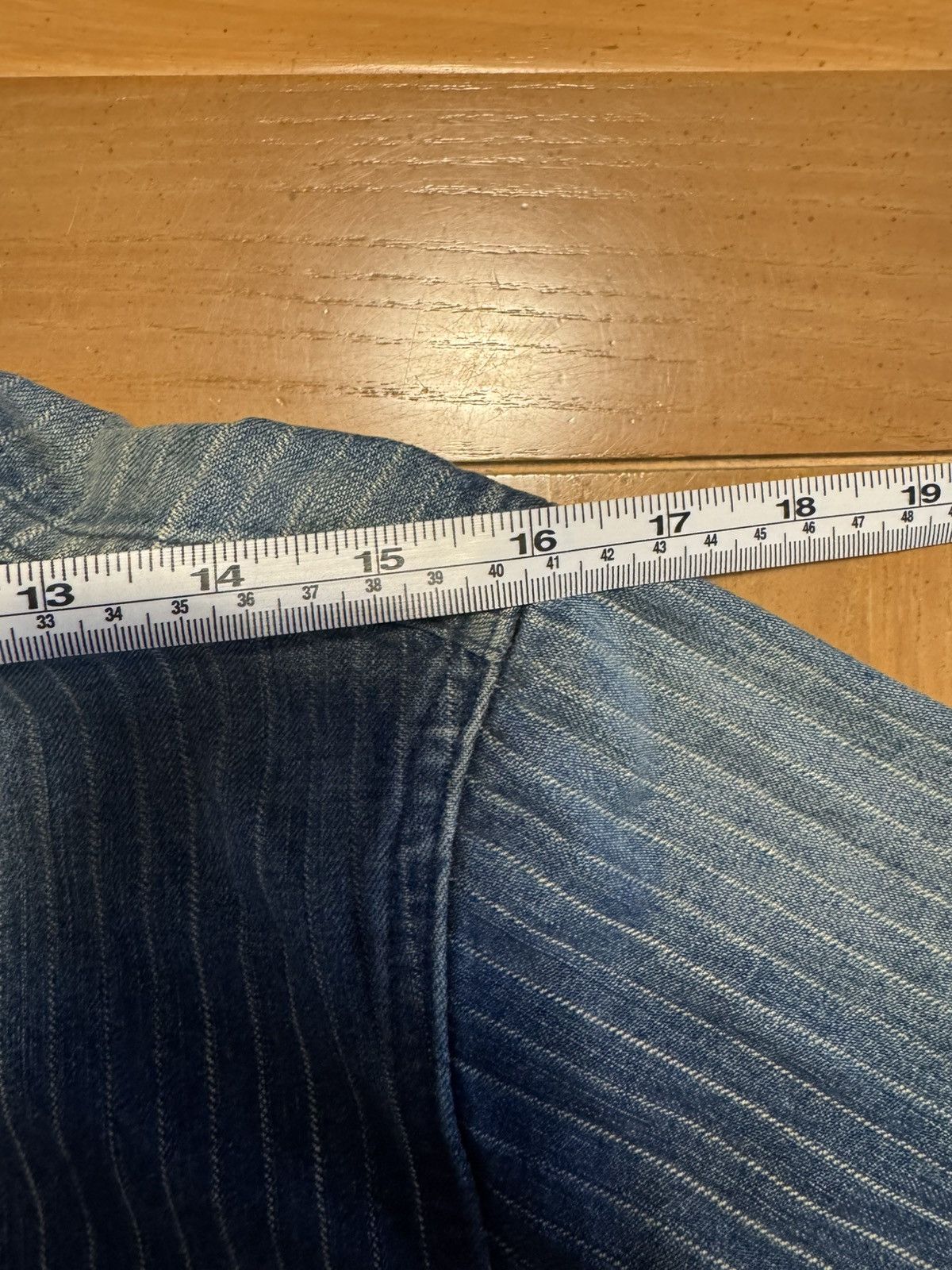 Momotaro Jeans Momotaro- AW Striped denim coveralls (AW) - 03-146 Size US XS / EU 42 / 0 - 8 Thumbnail