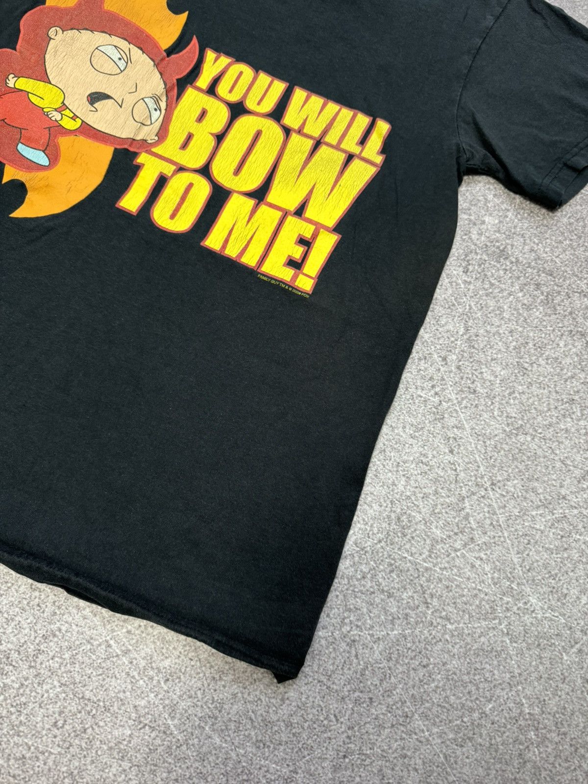 Vintage Family Guy Stewie Griffin 2009 Movie Cartoon Tee Shirt Size US M / EU 48-50 / 2 - 7 Thumbnail