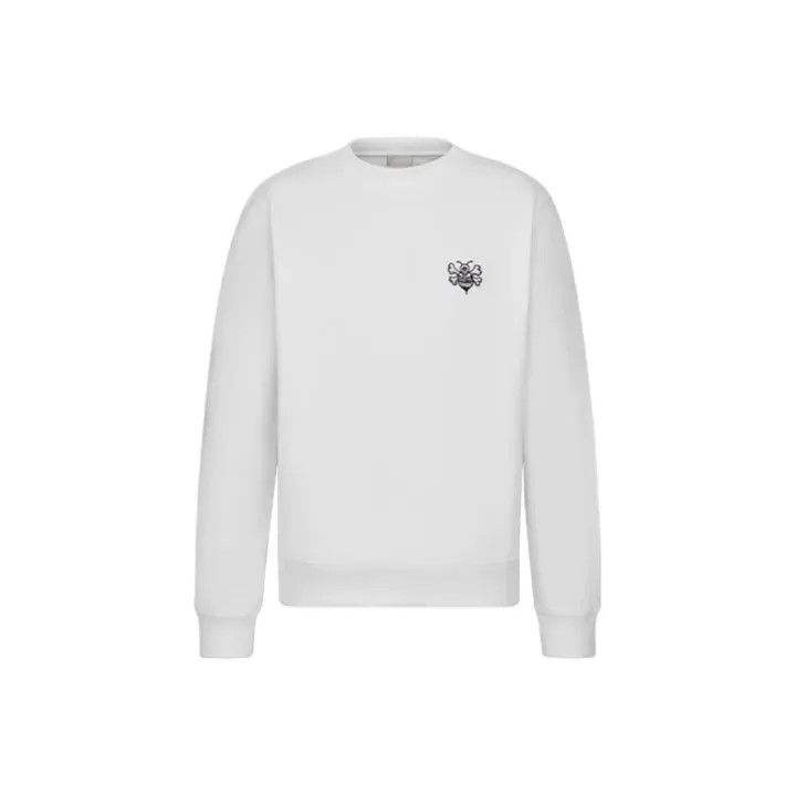 Dior Dior x Stussy Bee Embroidered Sweatshirt 0079 Size XS / US 0-2 / IT 36-38 - 1 Thumbnail