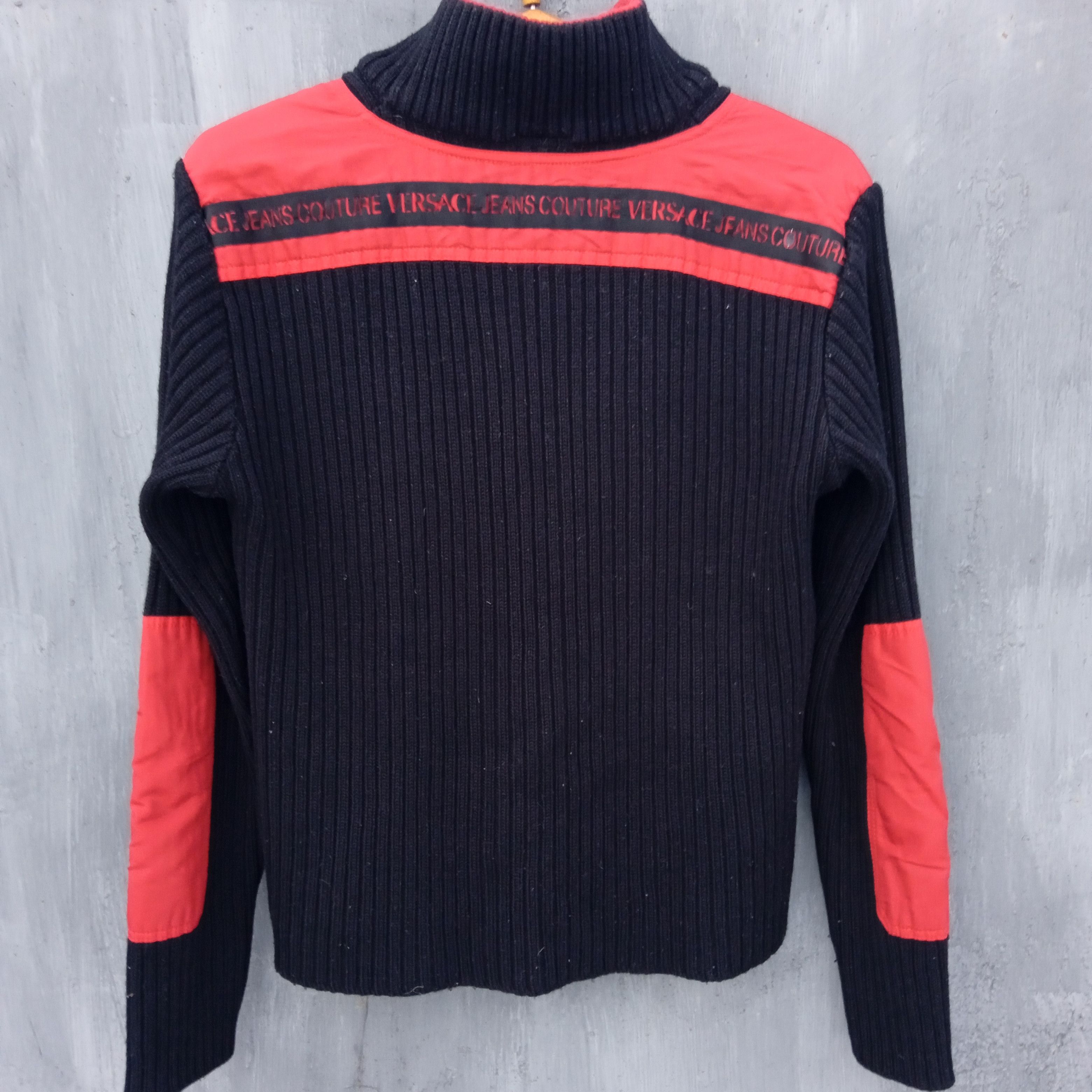 Versace Vintage Versace Jeans Couture Ski Sweater Size US L / EU 52-54 / 3 - 1 Thumbnail