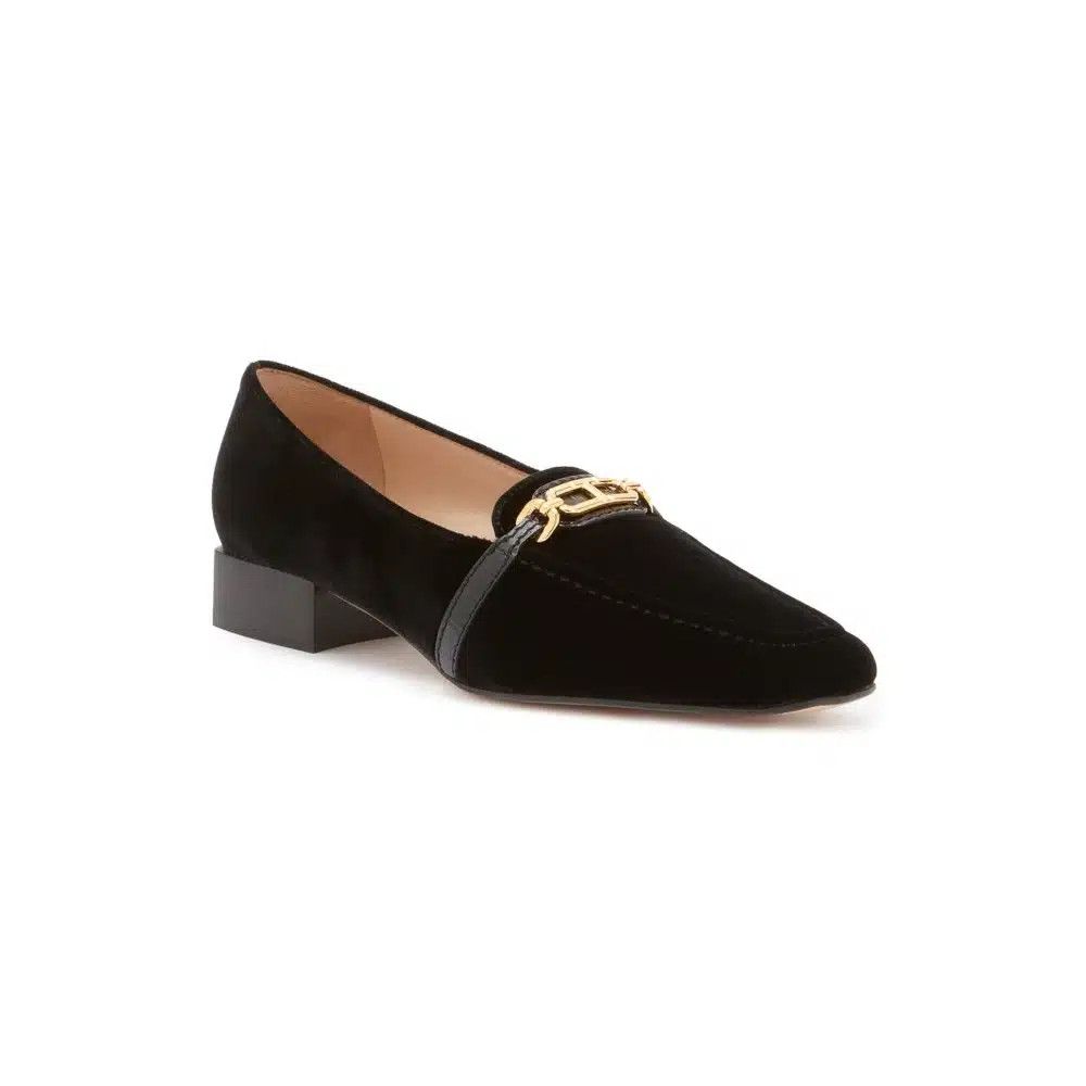 Tom Ford o1loc1c0425 W3333 Velvet Chain Loafers in Black Size US 9 / IT 39 - 2 Thumbnail