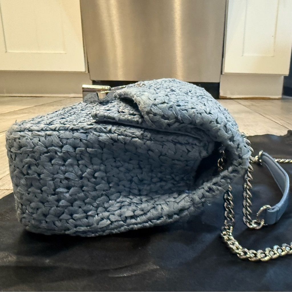 Sandro Sandro YZA Raffia Shoulder Bag Size ONE SIZE - 10 Thumbnail