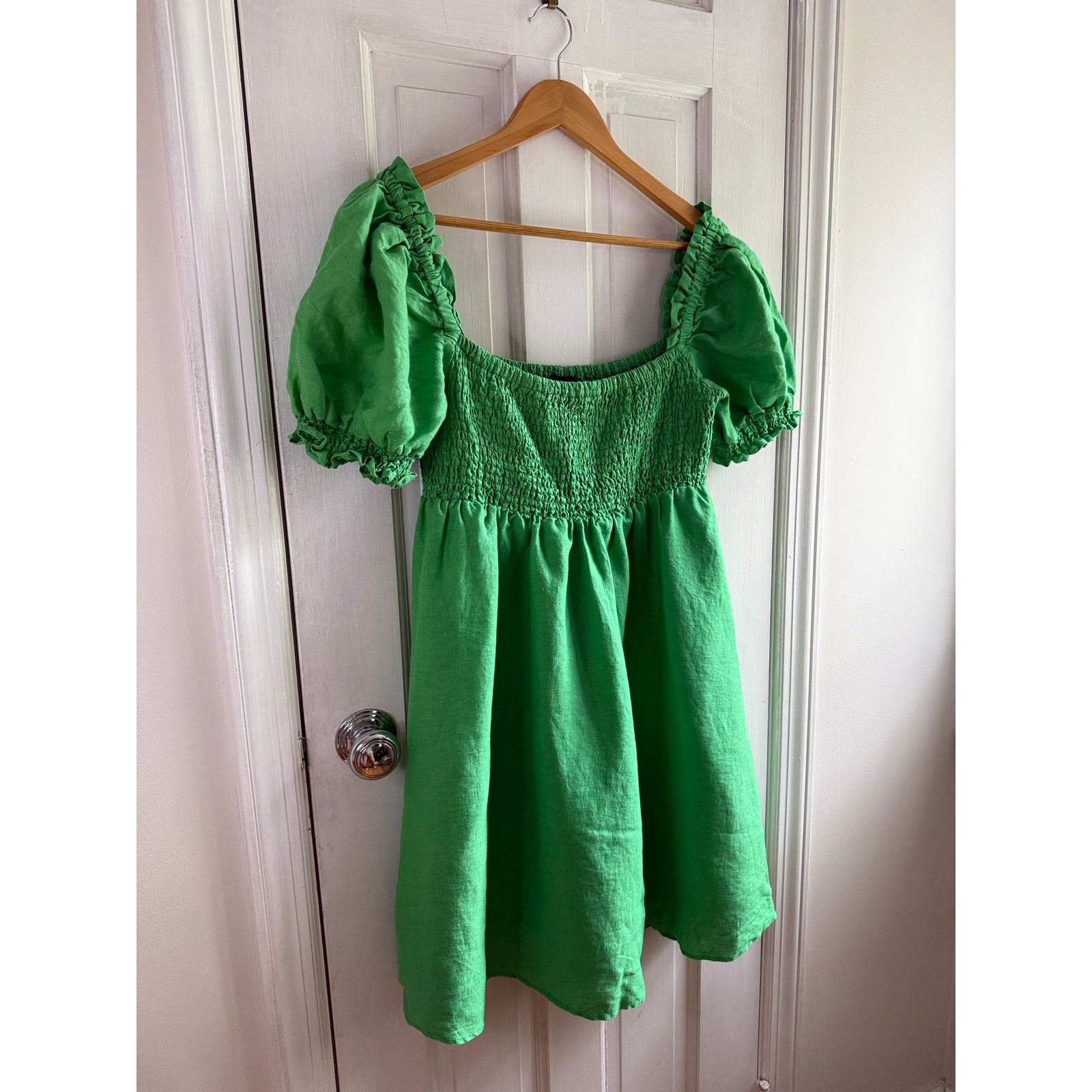 house of harlow green dress NWT 1960 Revolve Womens XL Satin Slip Slit Ruched House of Harlow 1960 Harlow | Dresses | House
