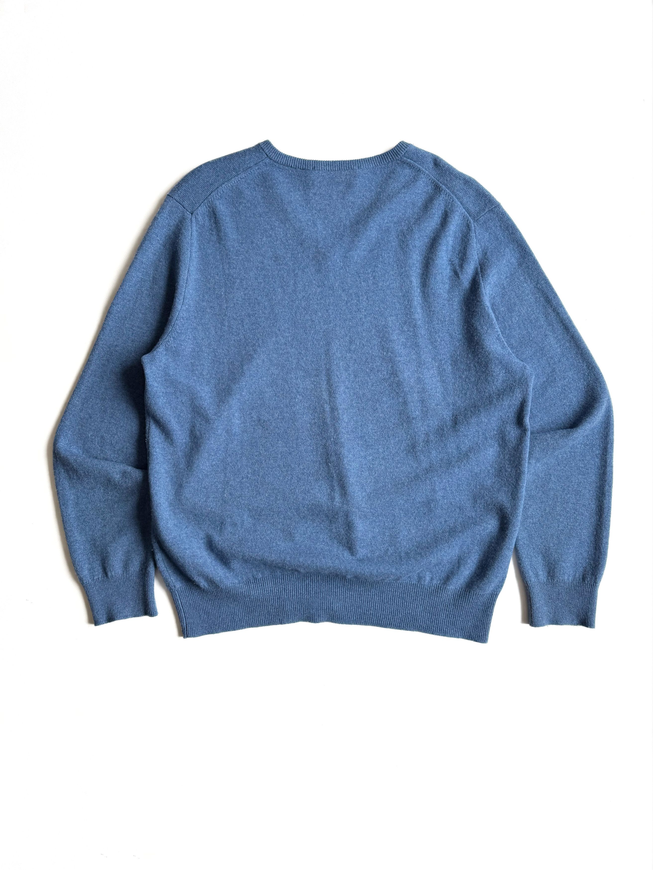 Pringle Of Scotland Men's Pringle Of Scotland V-neck Wool Sweater (L) Size US L / EU 52-54 / 3 - 3 Thumbnail