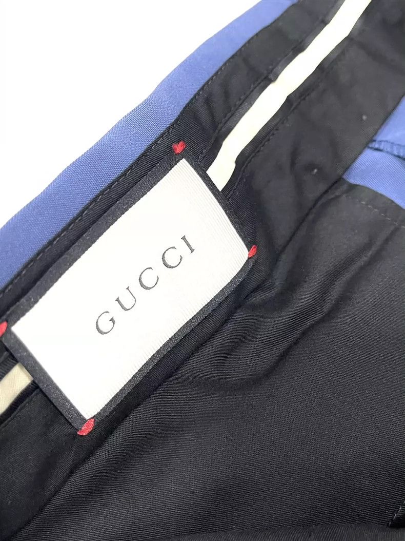 Gucci Gucci Wool blue casual trousers 2502-Nextarrow Size US 28 / EU 44 - 8 Thumbnail