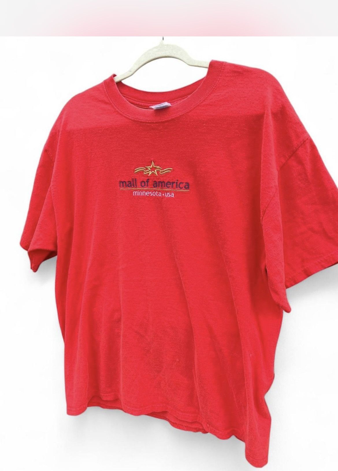 Gildan Vintage 90s/Y2K Mall of America Minnesota T-Shirt Size US XL / EU 56 / 4 - 2 Thumbnail