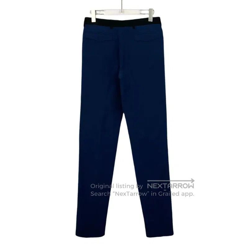 Dior Dior Women's Blue Wool Casual Pants . Size 33" - 2 Thumbnail