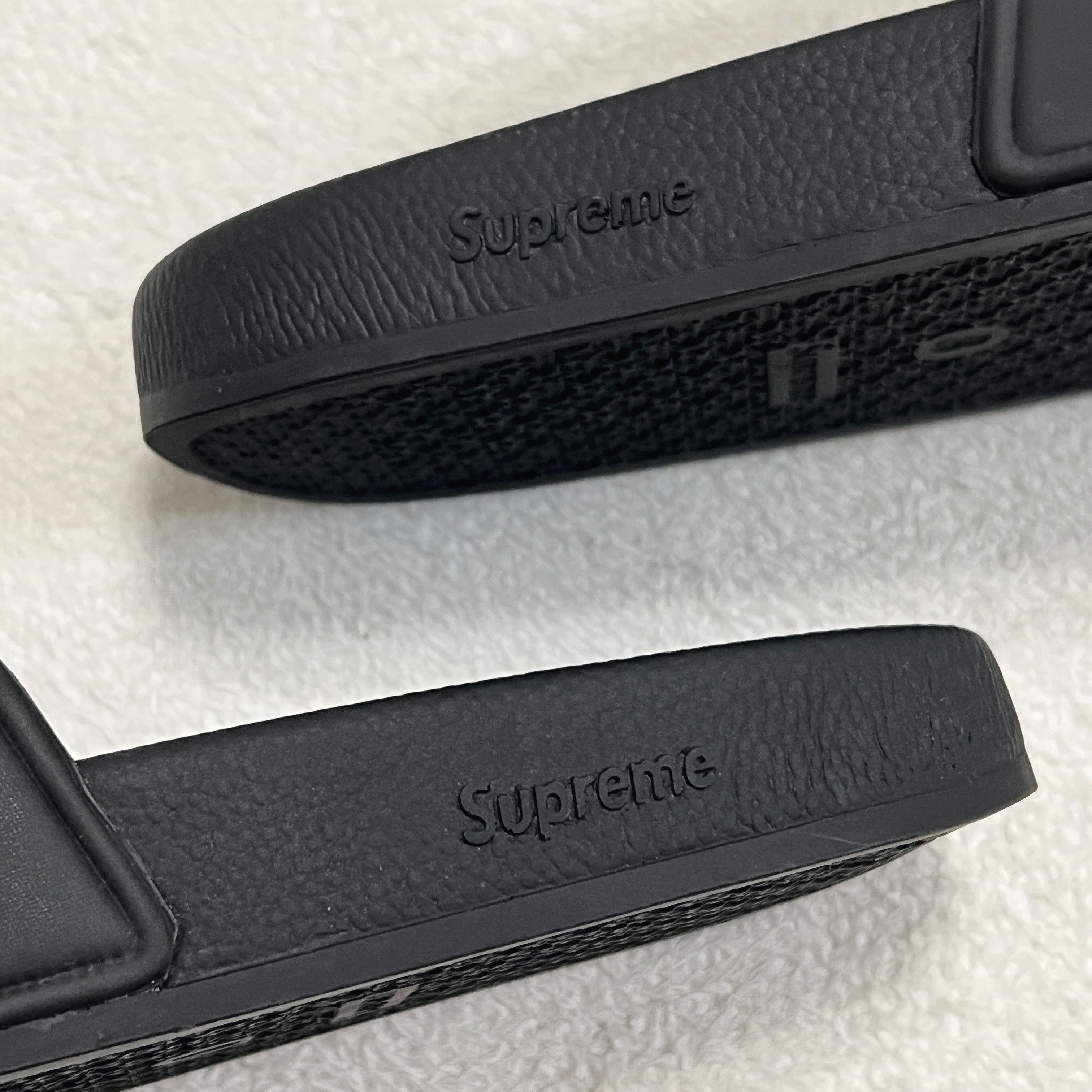 Supreme Supreme 14SS Slides Black Size US 8 / EU 41 - 6 Thumbnail