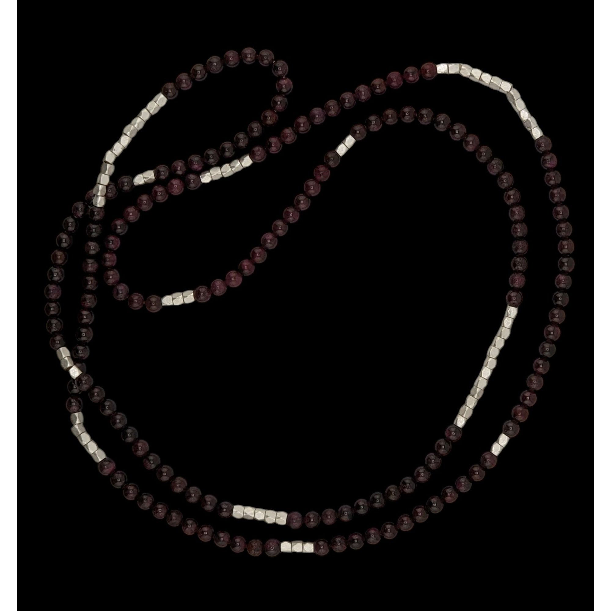 Other Bohemian Purple Agate Stretch Necklace With Silver Tone Acce Size ONE SIZE - 3 Thumbnail