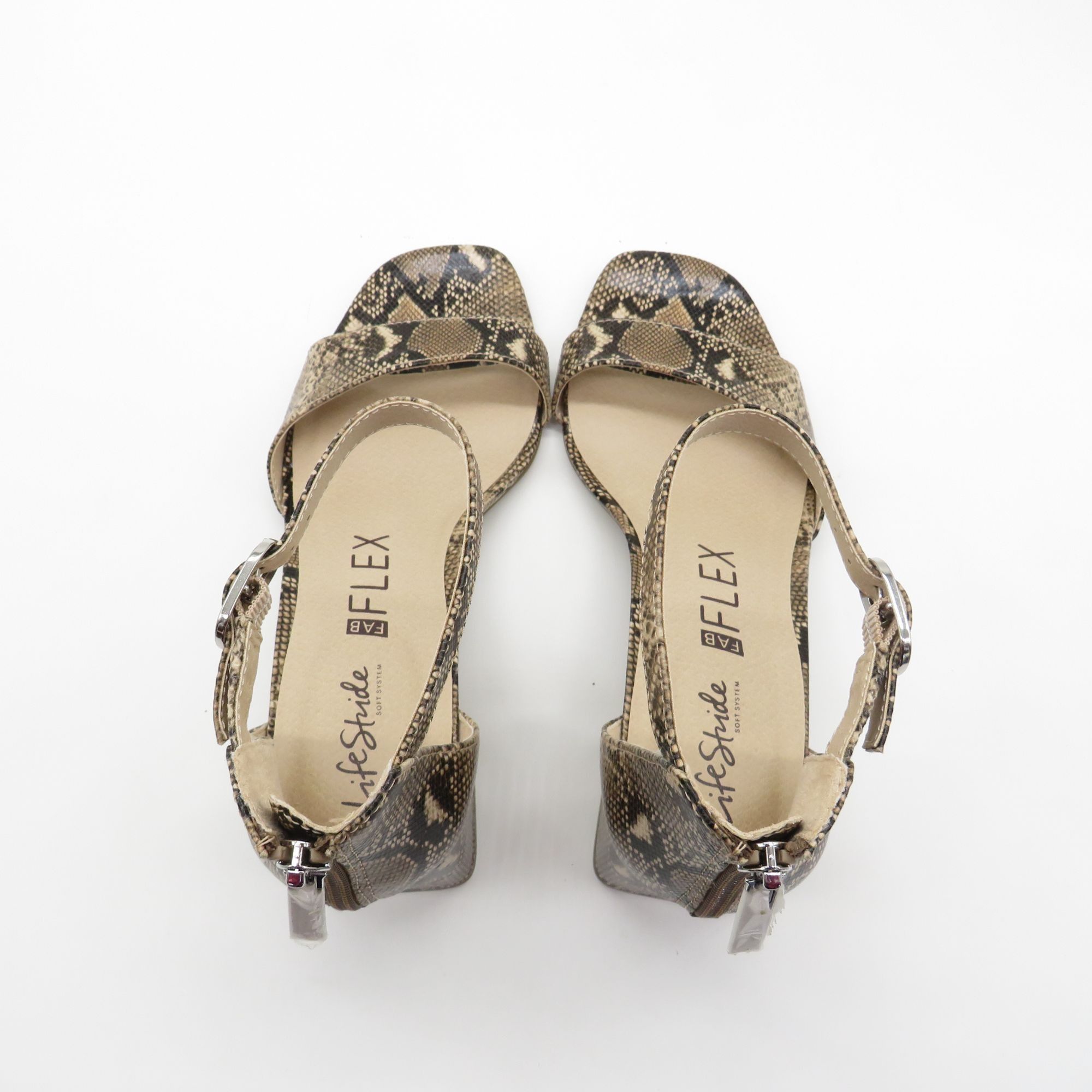 Other LifeStride Women's Fab Flex Cassidy Snakeskin Print Block He Size US 7 / IT 37 - 6 Thumbnail