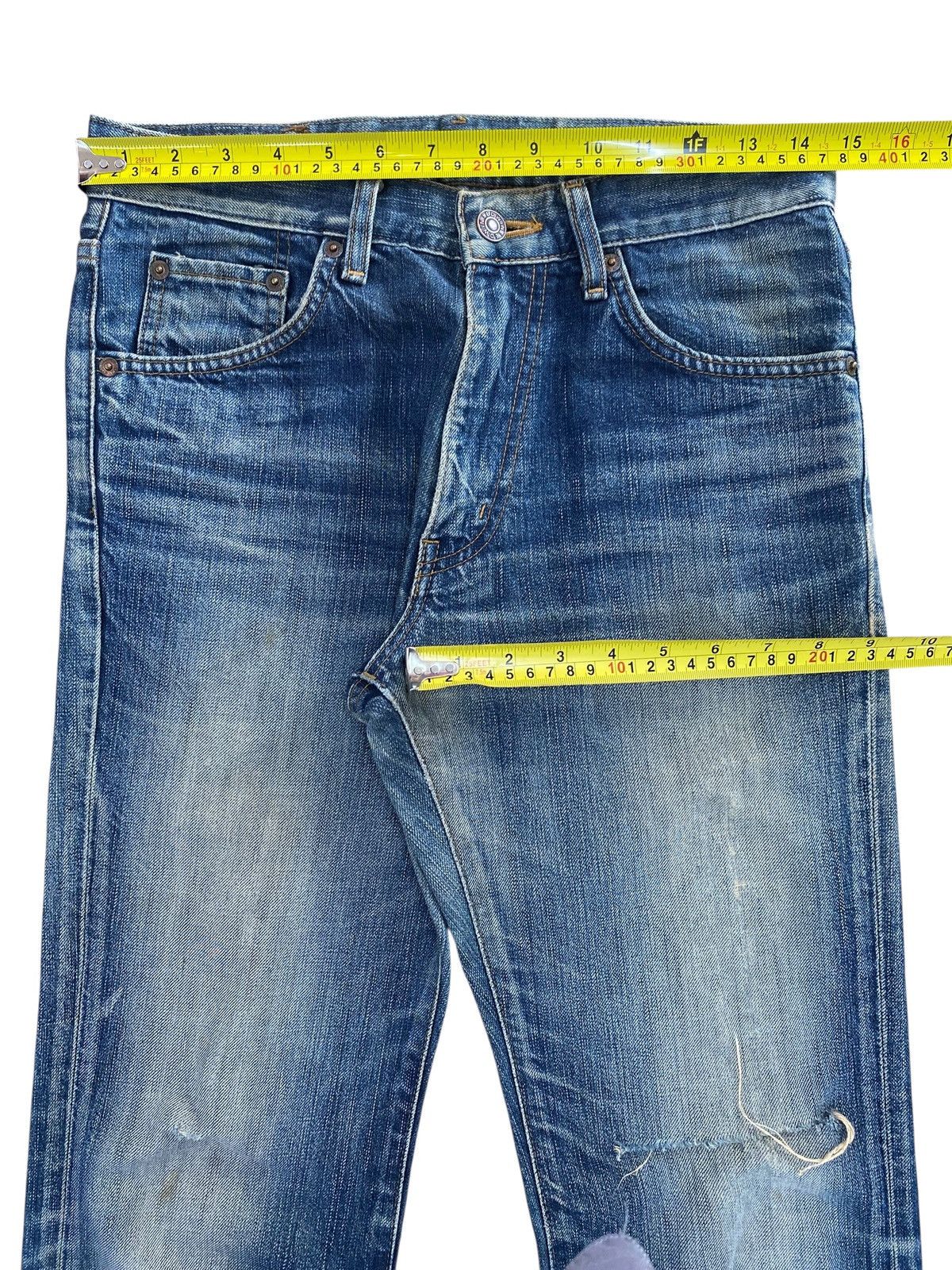 Edwin Edwin Brand Mud Wash Style Flare Jeans Size US 30 / EU 46 - 9 Thumbnail