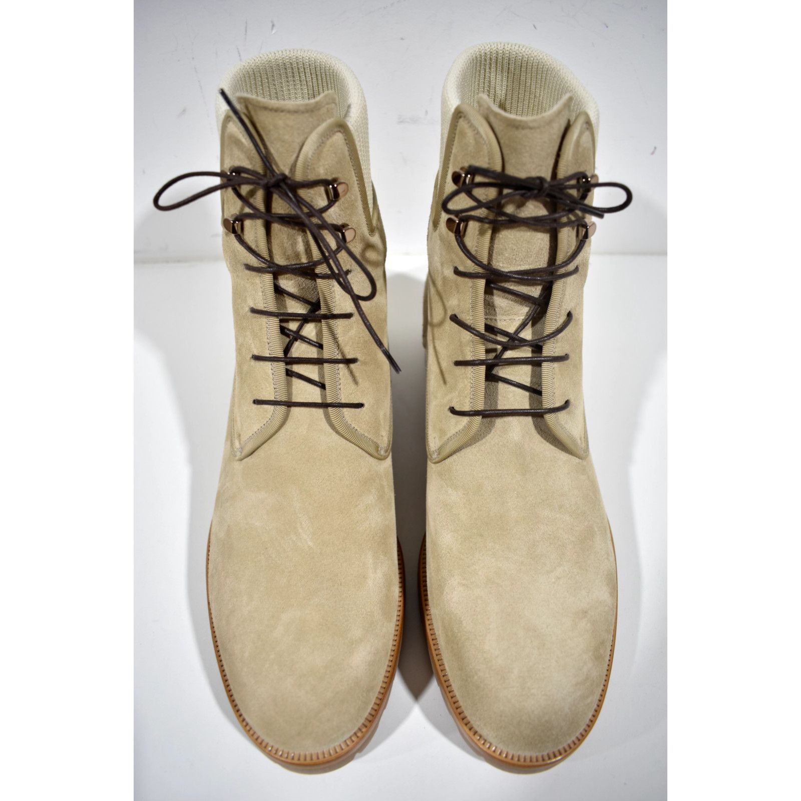 Christian Louboutin Christian Louboutin Suede Combat Lace Up Boot 44.5 11.5 Size US 11.5 / EU 44-45 - 6 Thumbnail