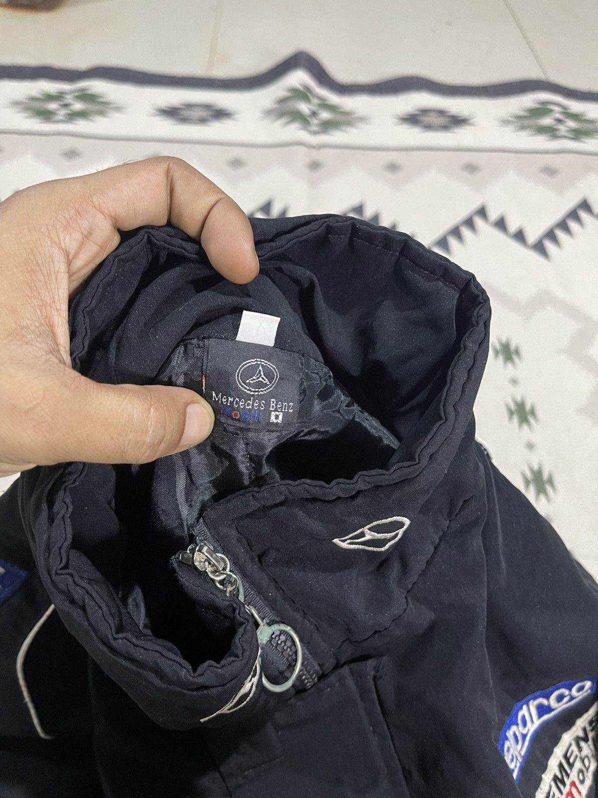 Mercedes-Benz 2000s MARCEDES - BENZ MCLAREN TEAM RACING JACKET DISTRESSED Size US XL / EU 56 / 4 - 15 Thumbnail